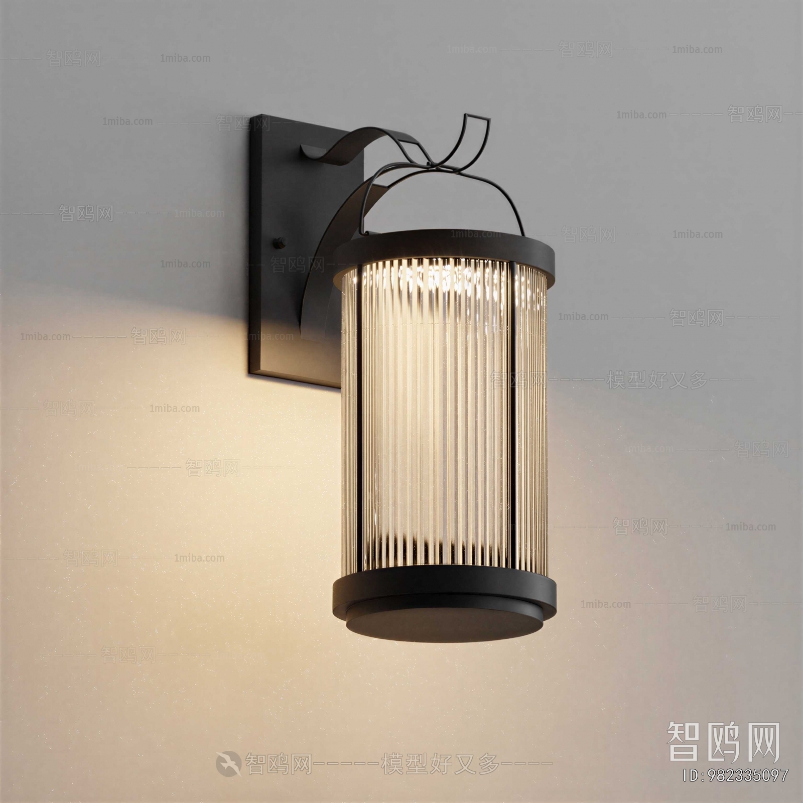 Industrial Style Wall Lamp