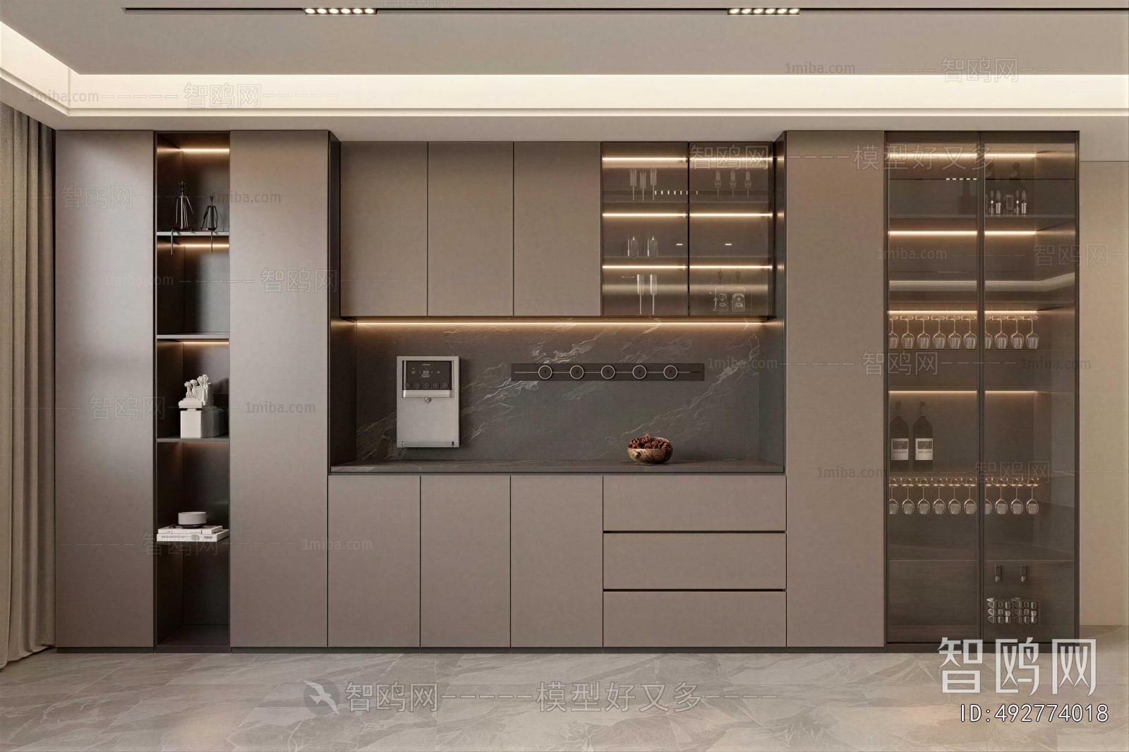 Modern Wine Cabinet