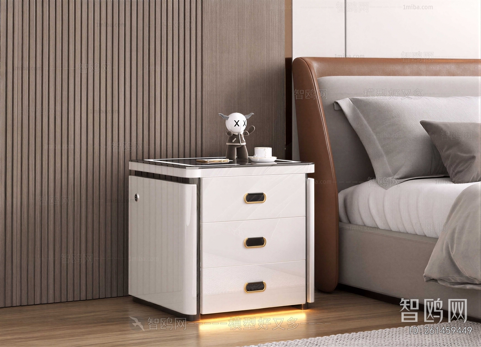 Modern Bedside Cupboard