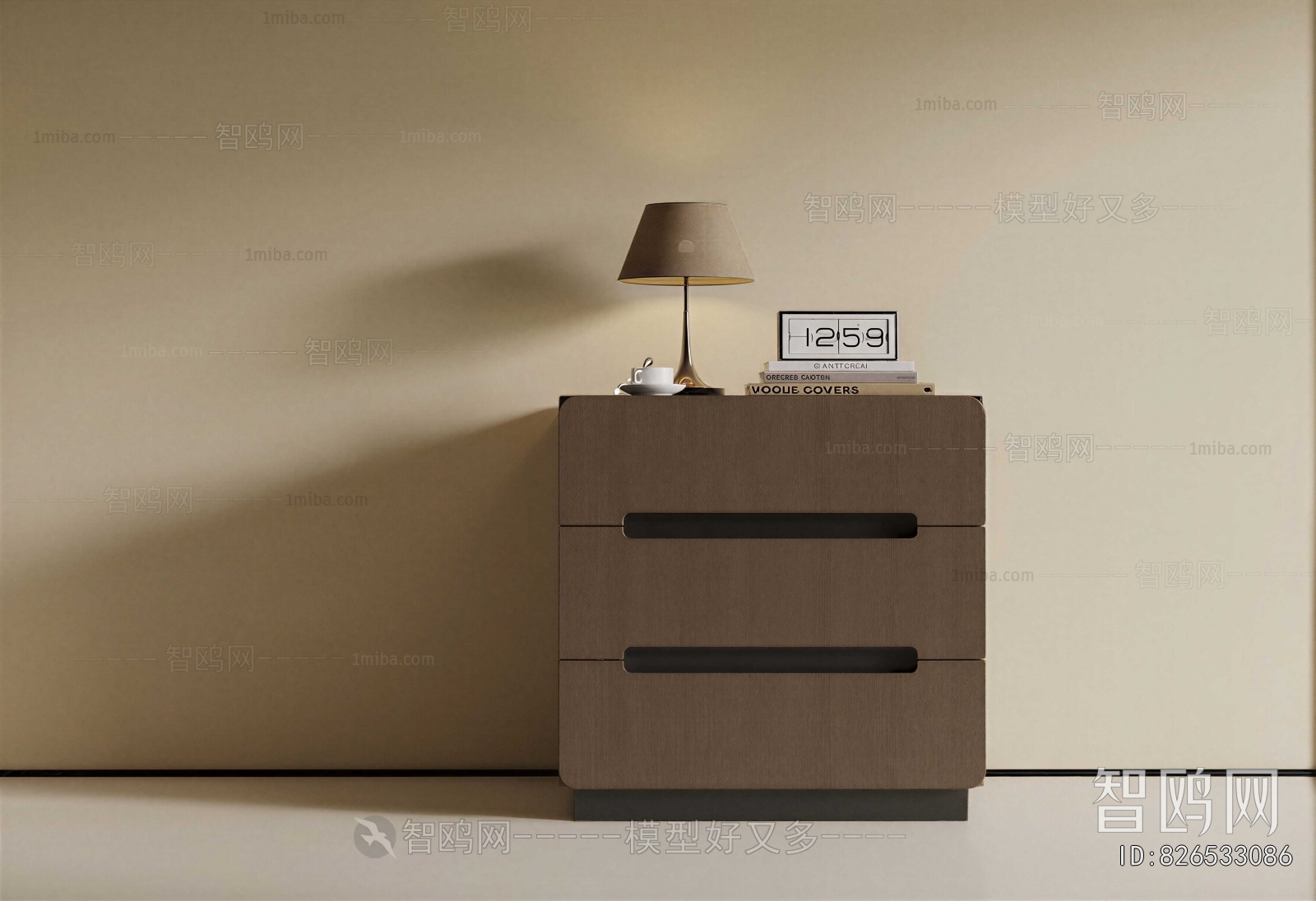 Modern Bedside Cupboard