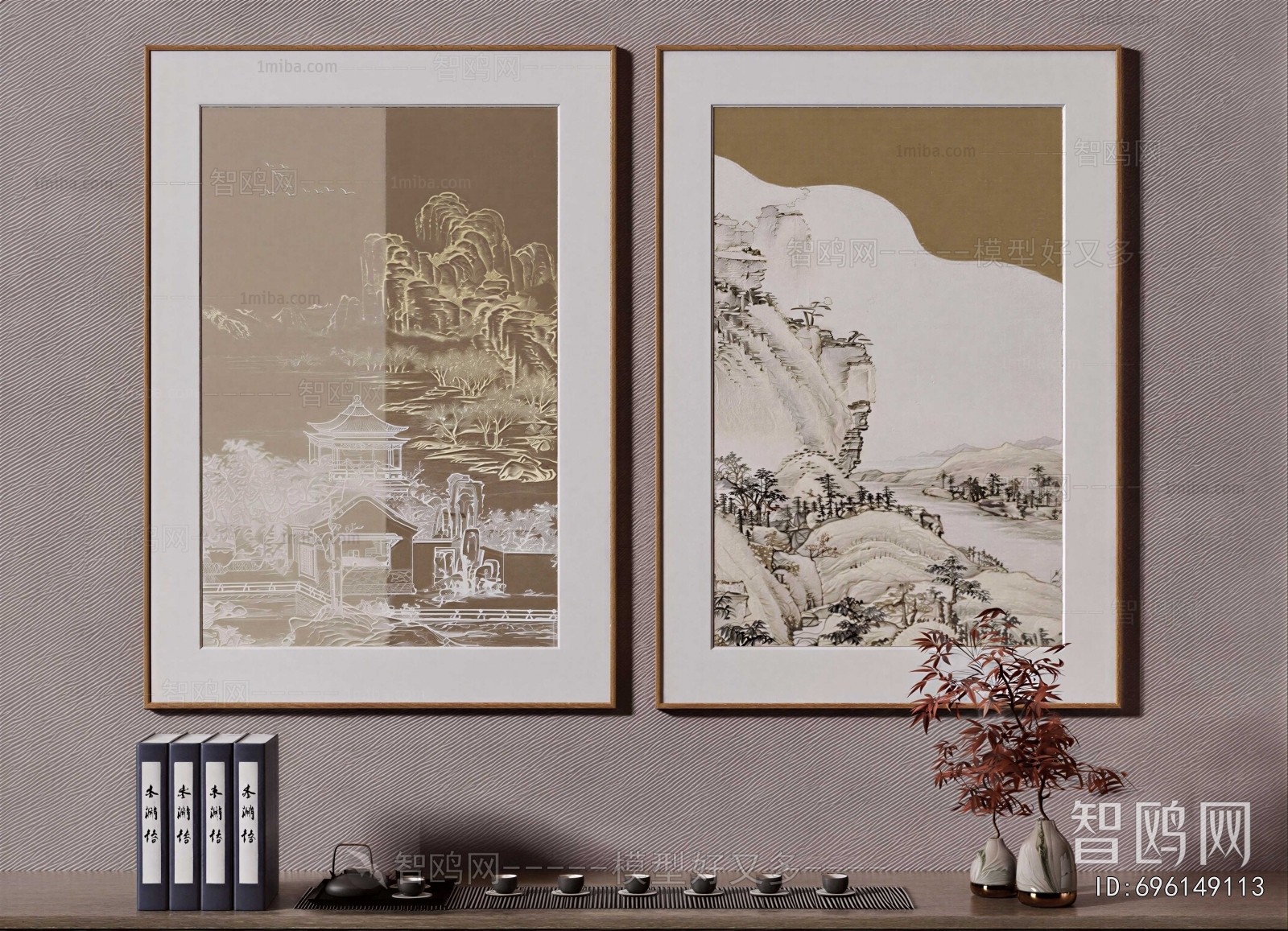 New Chinese Style Painting