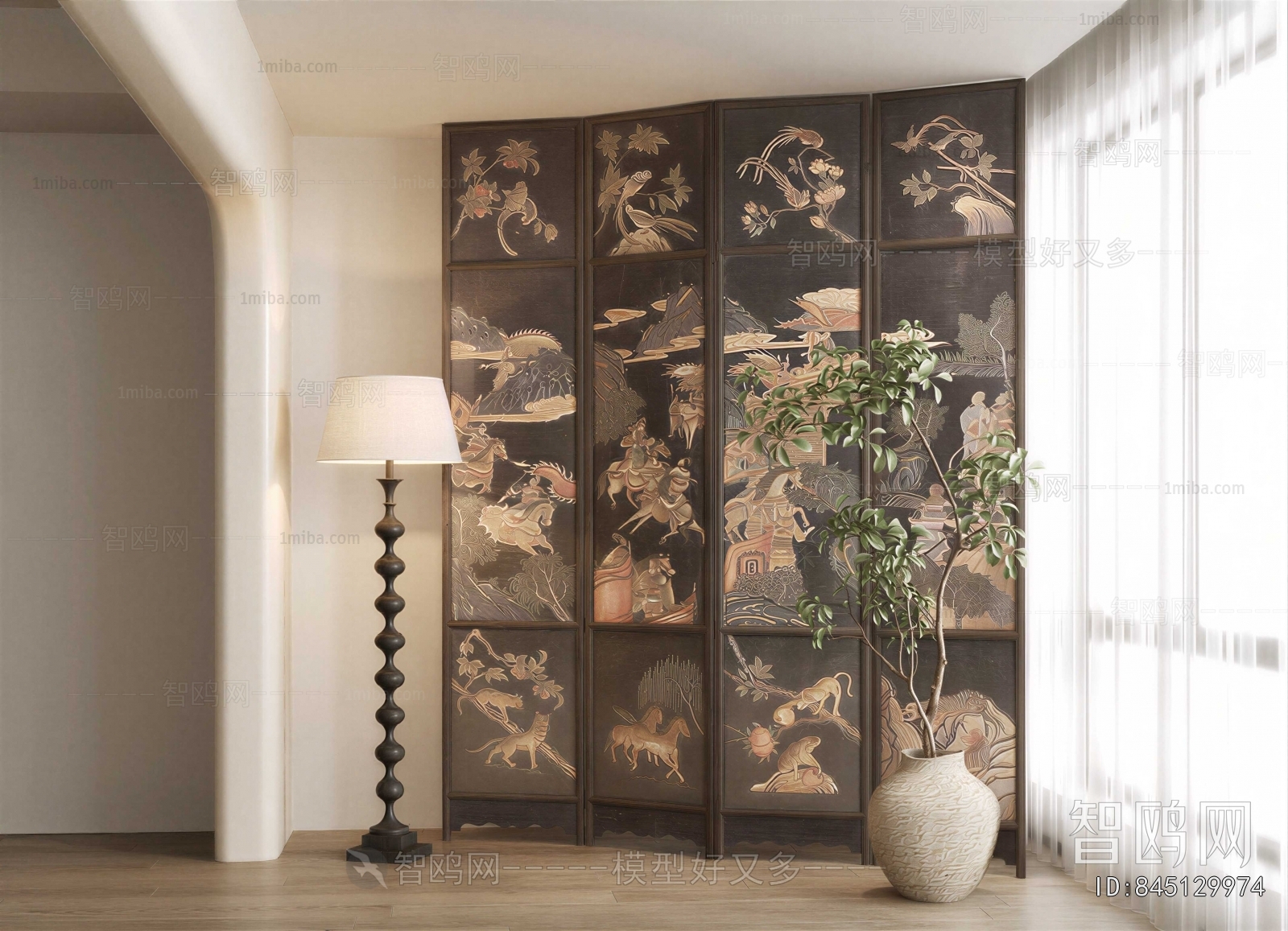 New Chinese Style Partition