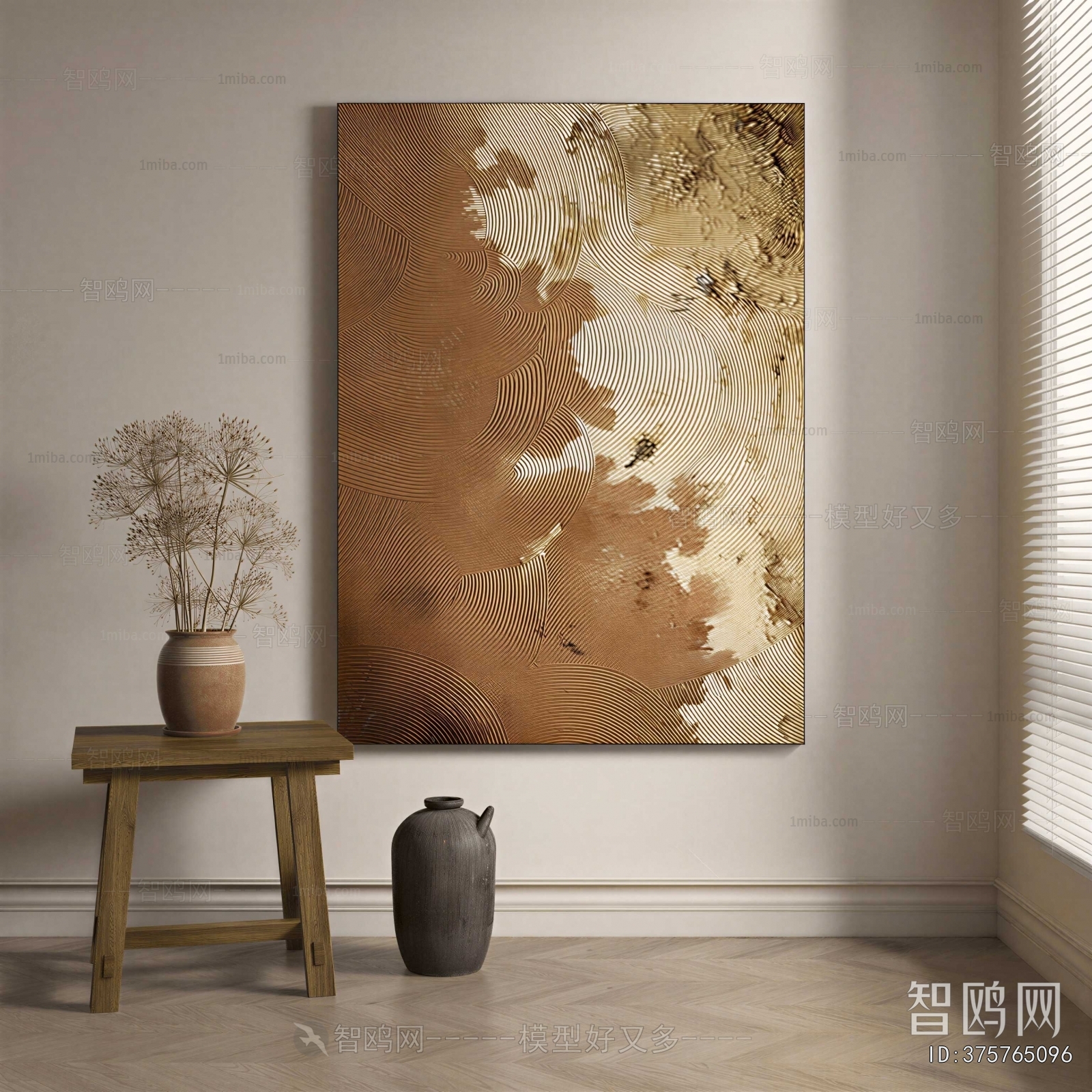 Wabi-sabi Style Painting