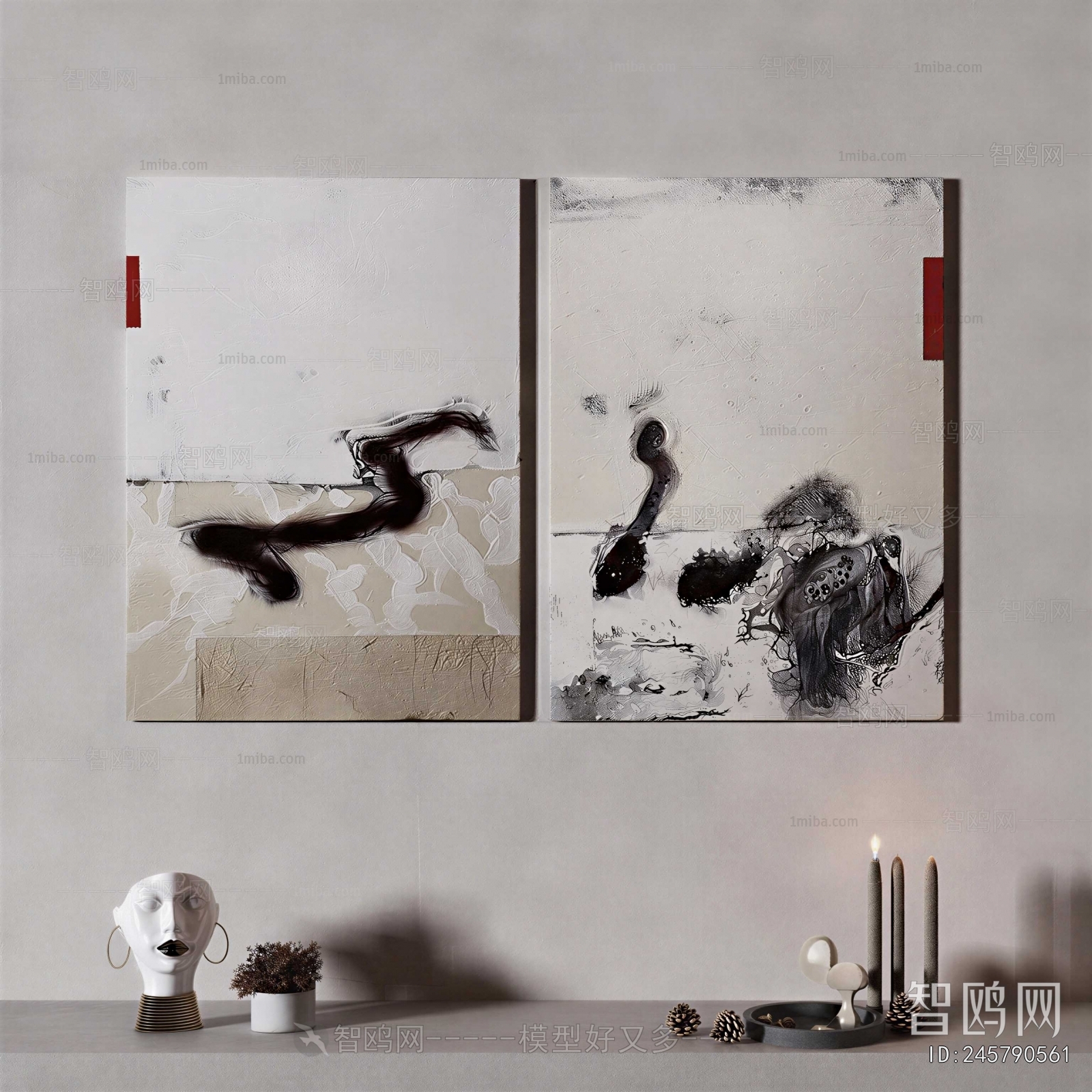 Wabi-sabi Style Painting