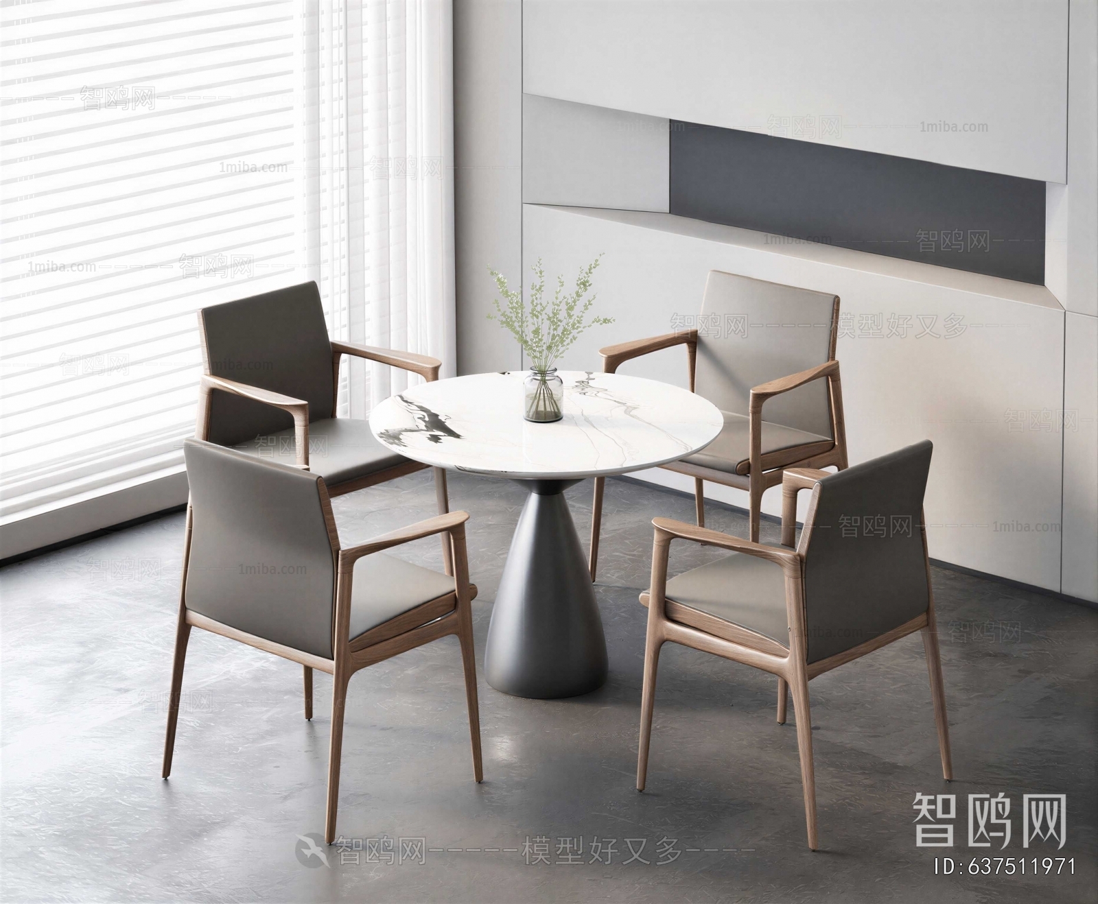 Modern Leisure Table And Chair