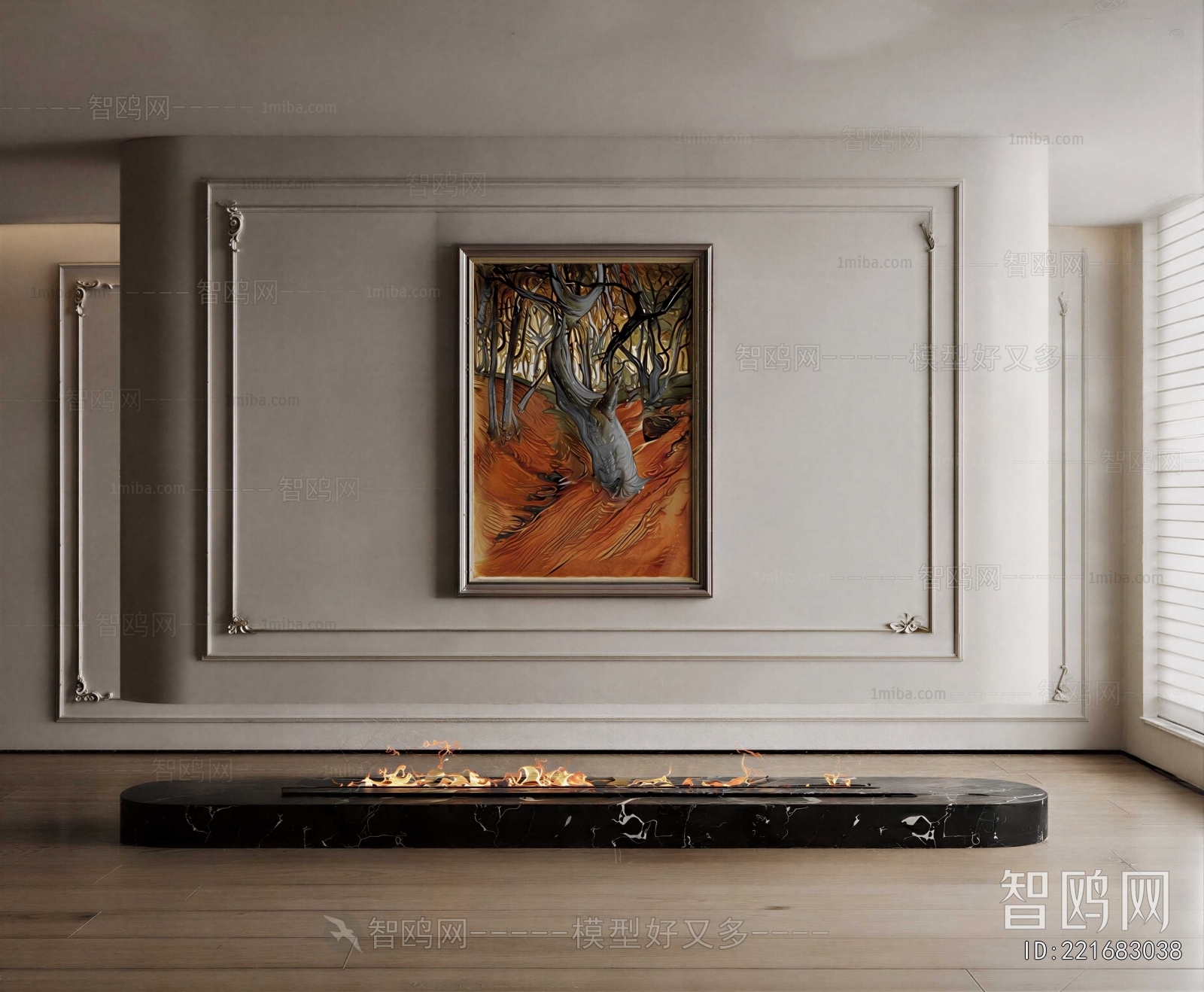 French Style Painting