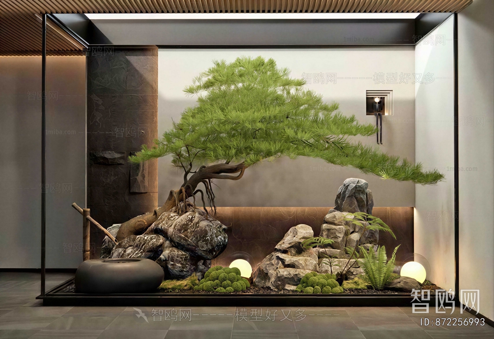 New Chinese Style Plant Landscaping