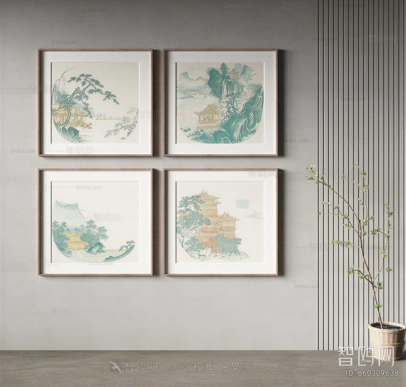 New Chinese Style Painting