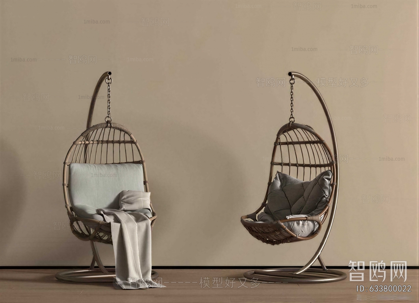 Wabi-sabi Style Hanging Chair