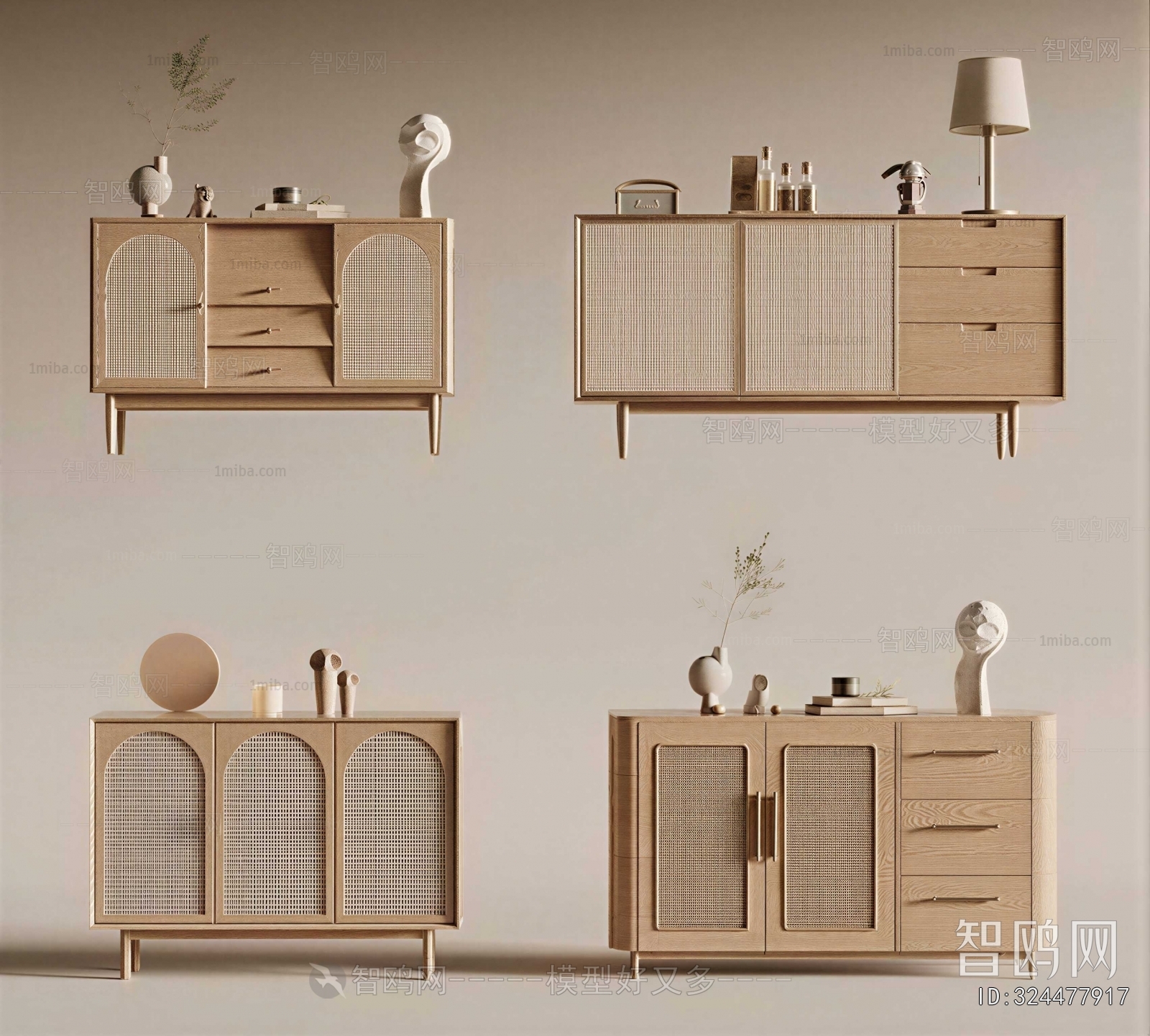 Nordic Style Entrance Cabinet