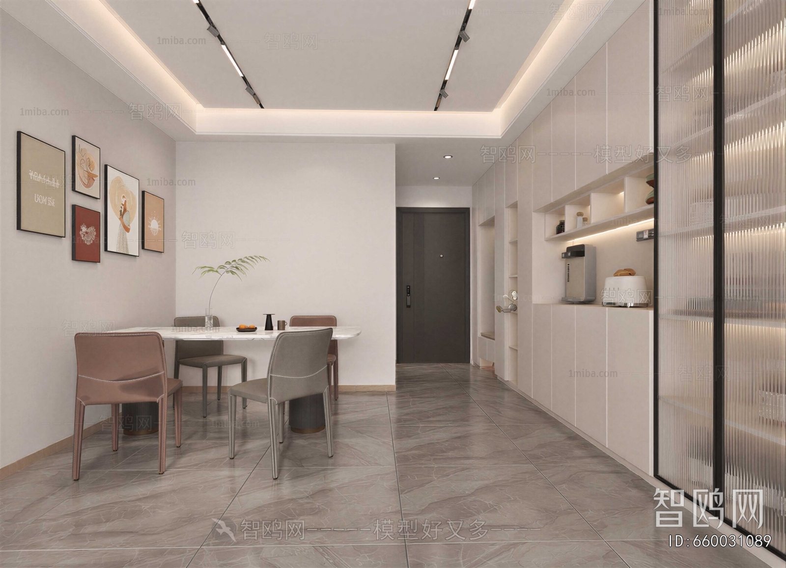 New Chinese Style Dining Room