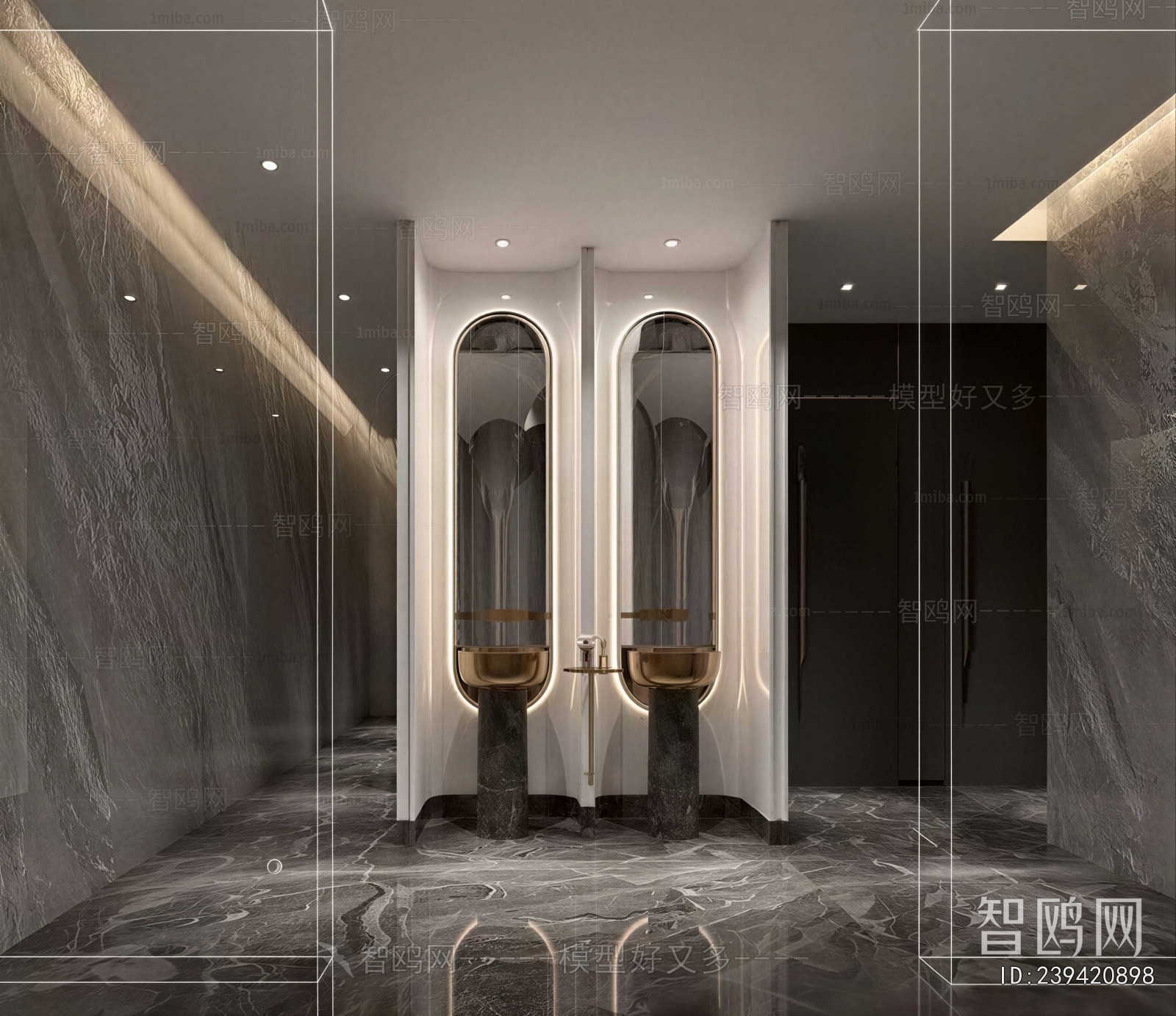 Modern Public Toilet