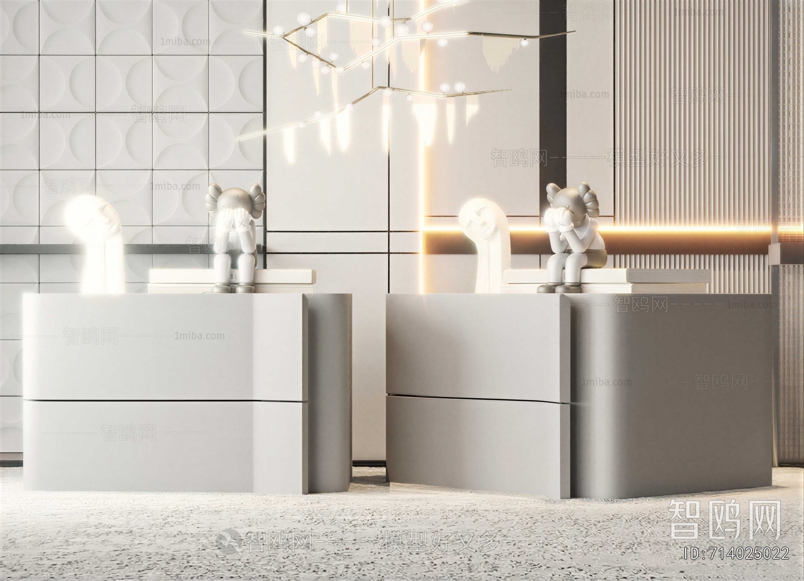 Modern Bedside Cupboard