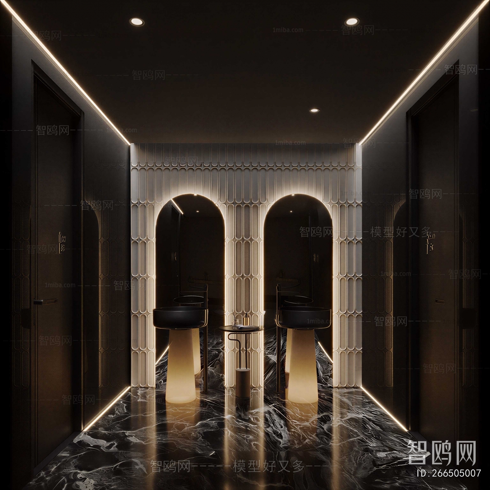 Modern Public Toilet