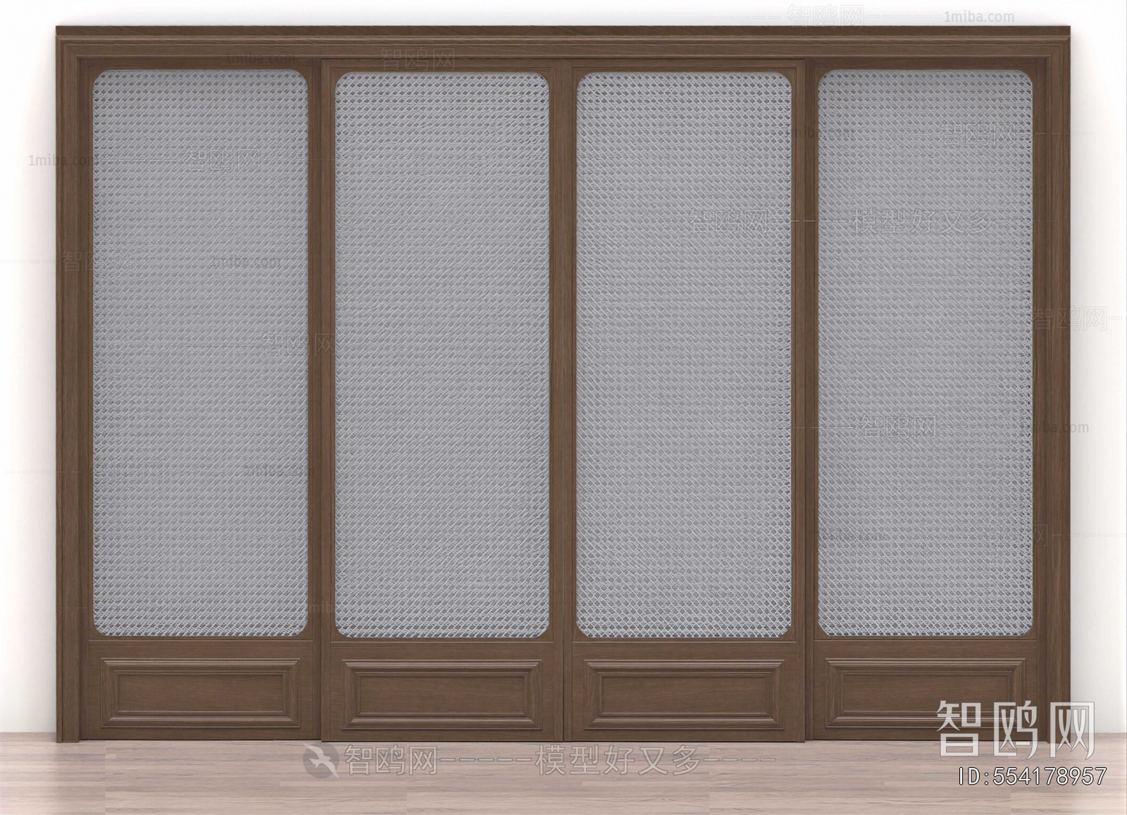 New Chinese Style Sliding Door
