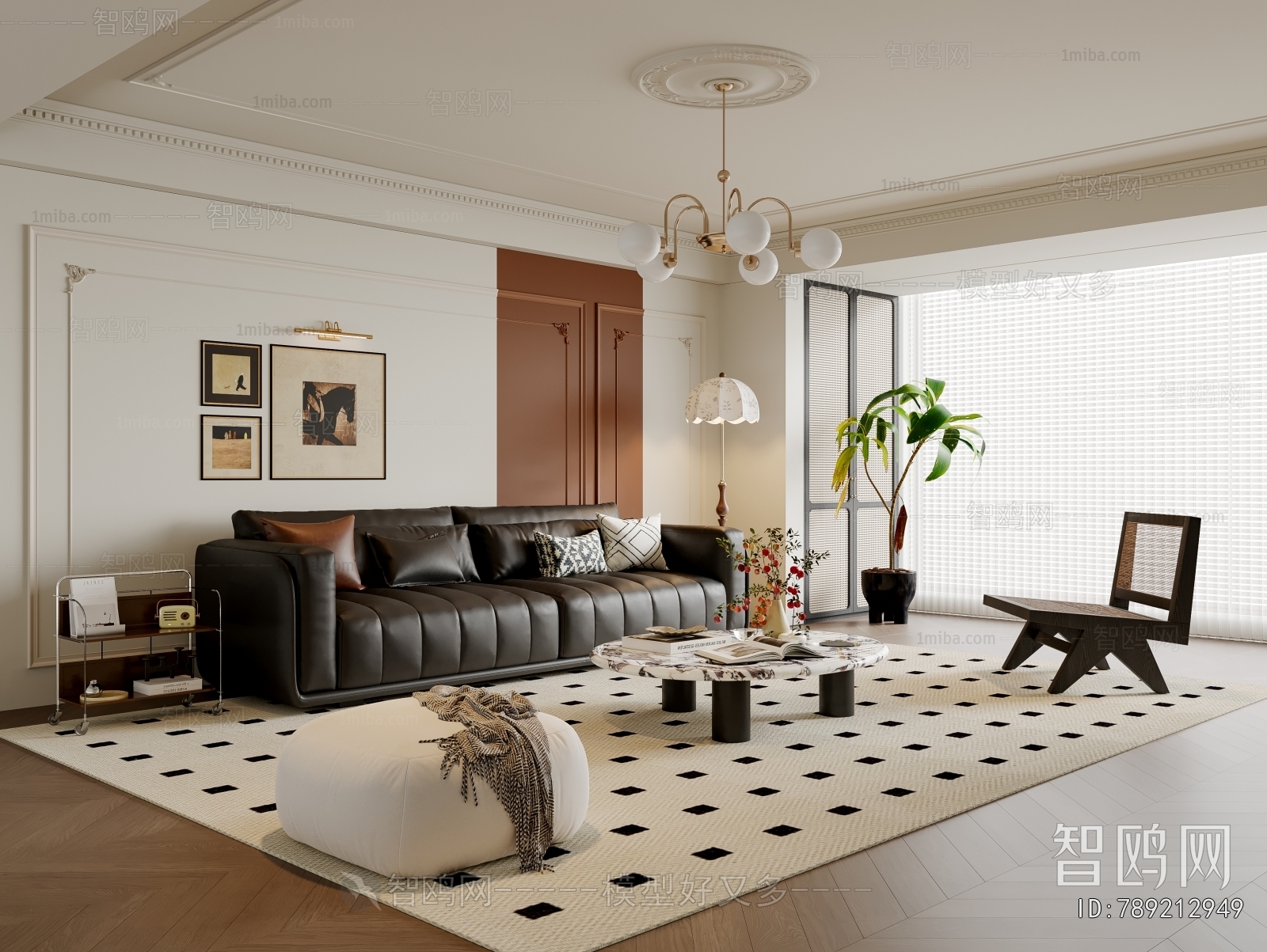 French Style A Living Room