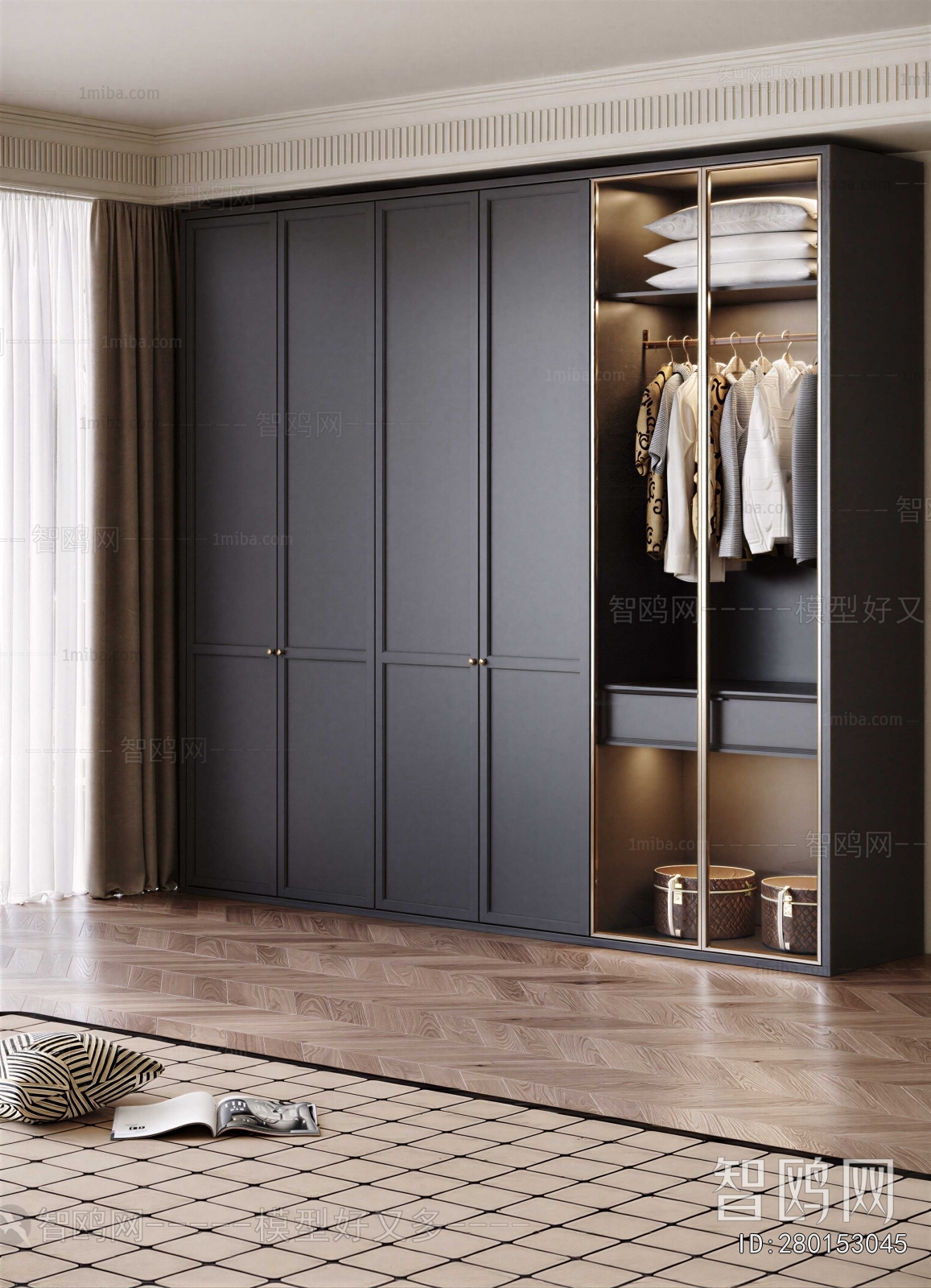 Modern The Wardrobe