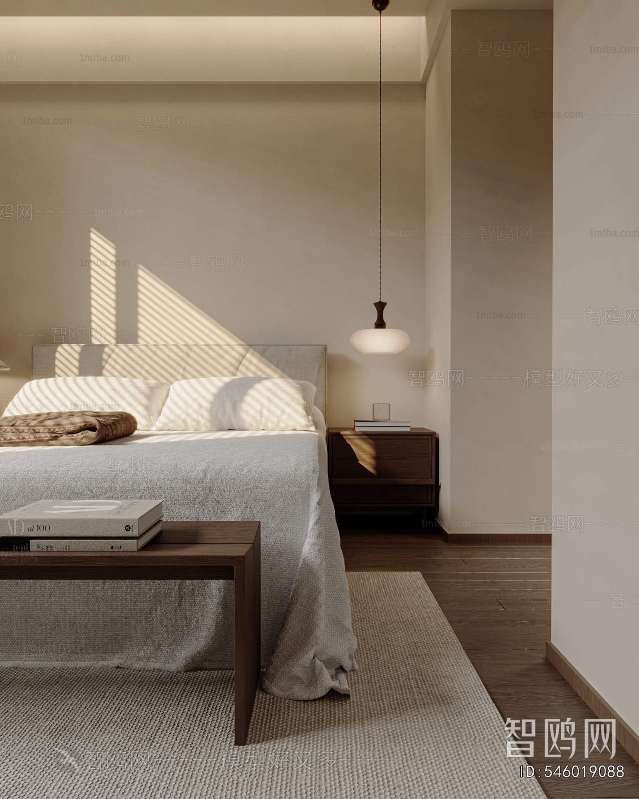 Wabi-sabi Style Bedroom