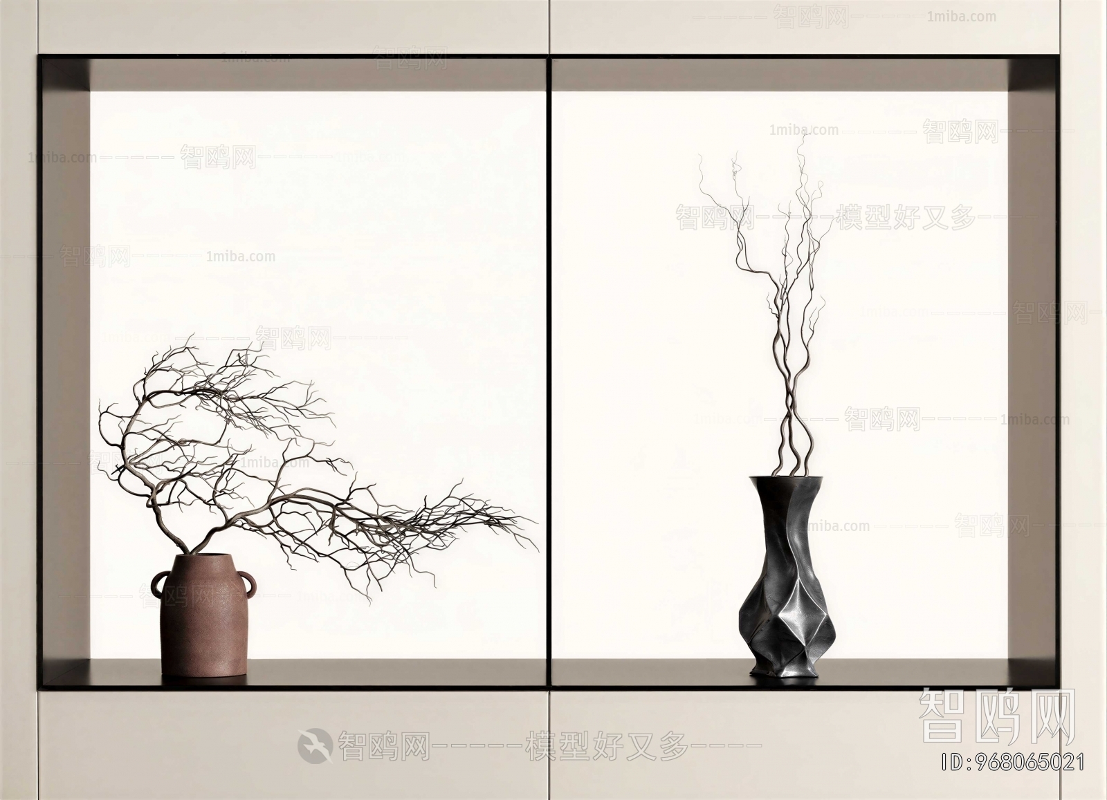 Wabi-sabi Style Dried Branch