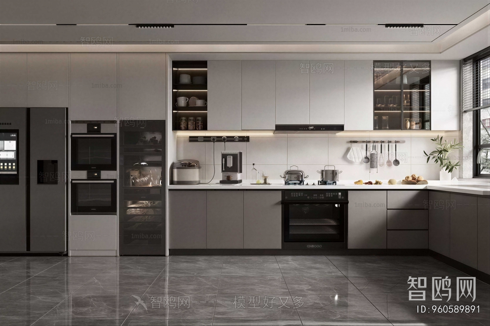 Modern The Kitchen