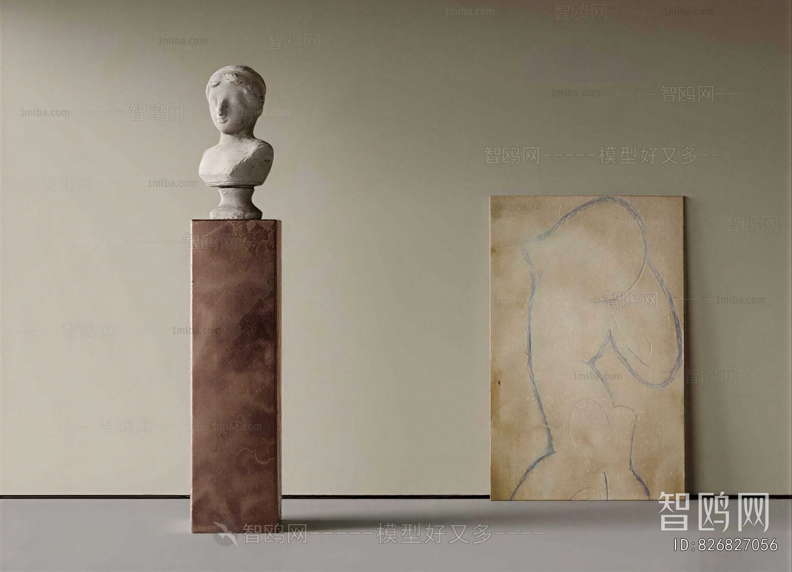 Wabi-sabi Style Sculpture