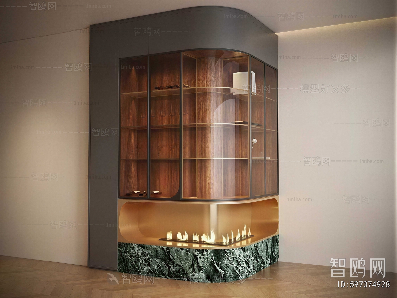 Modern Decorative Cabinet