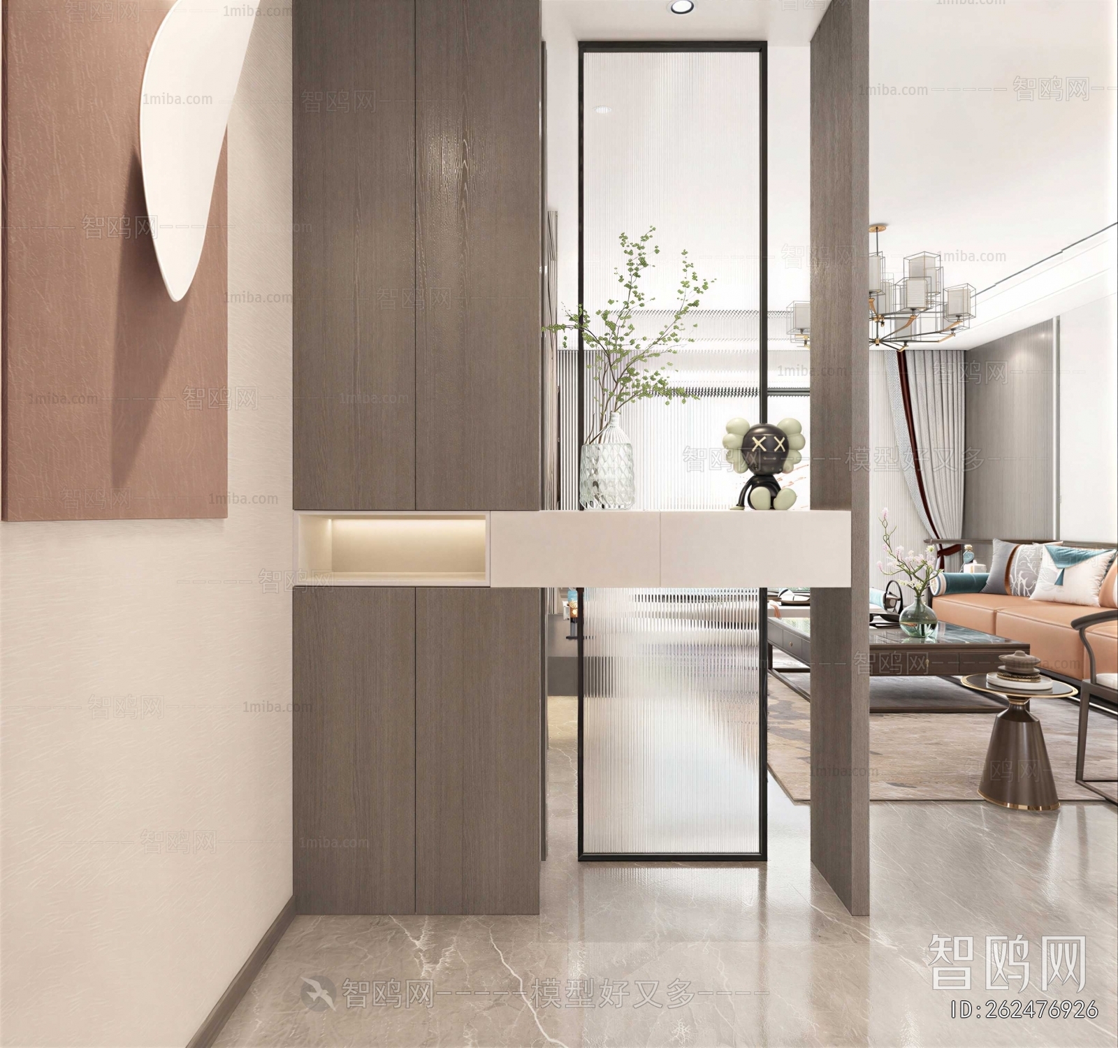 New Chinese Style Hallway