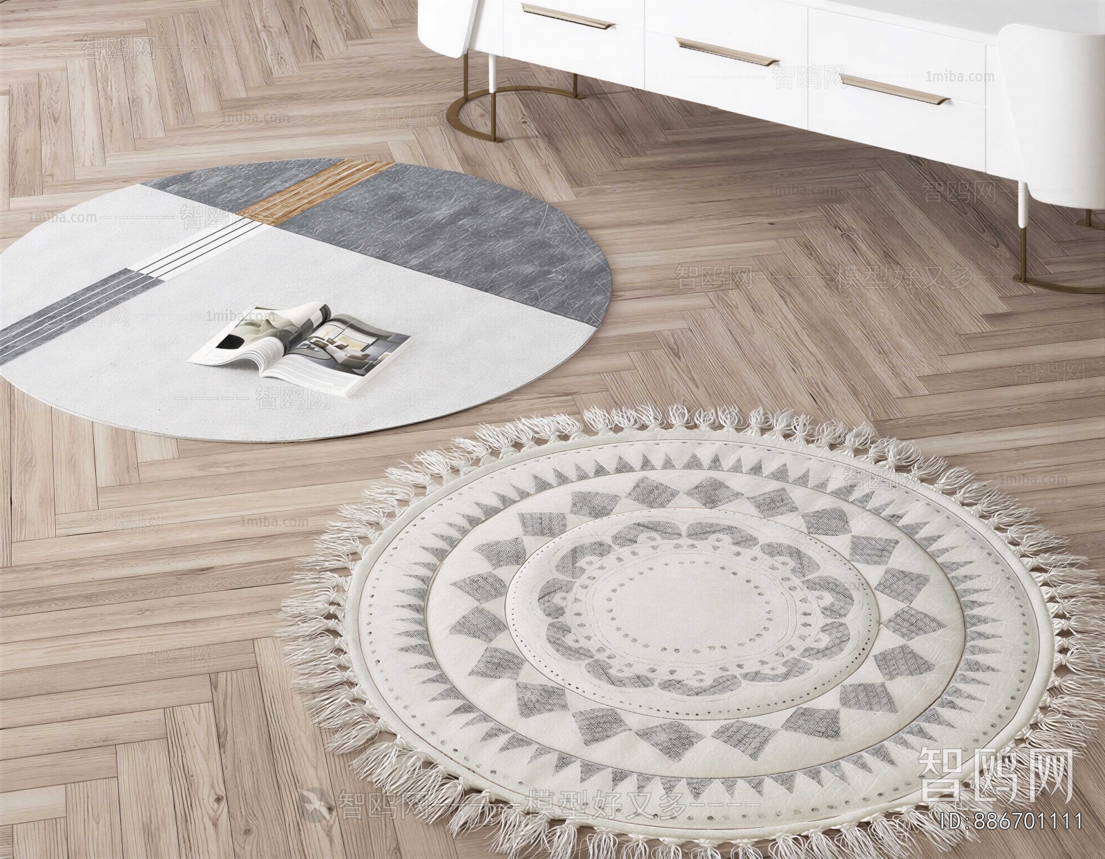 Modern Circular Carpet