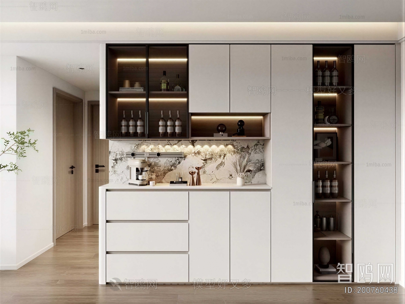 Modern Wine Cabinet