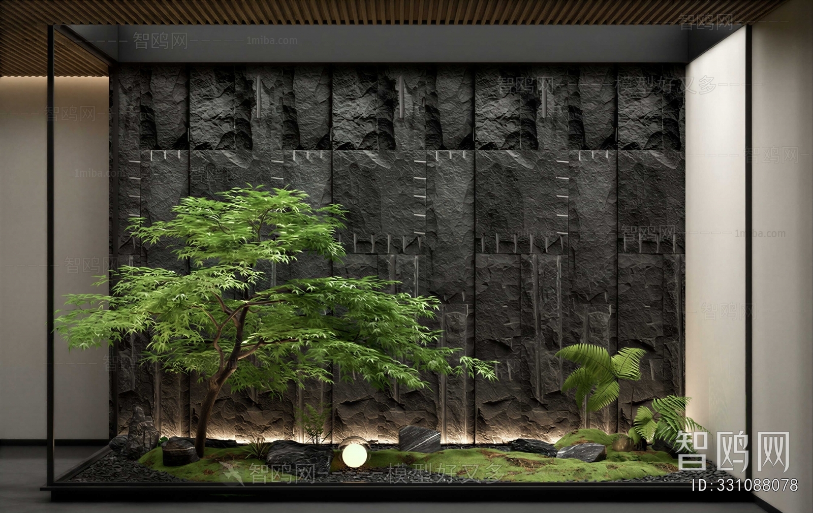 New Chinese Style Plant Landscaping