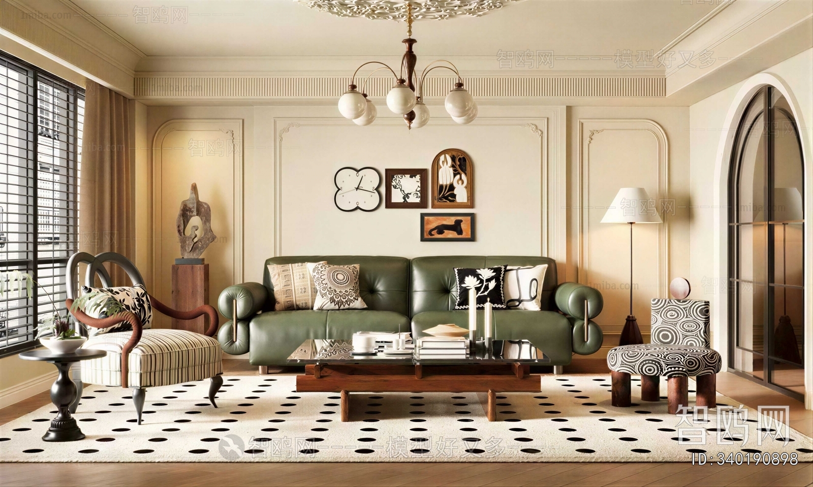 French Style A Living Room