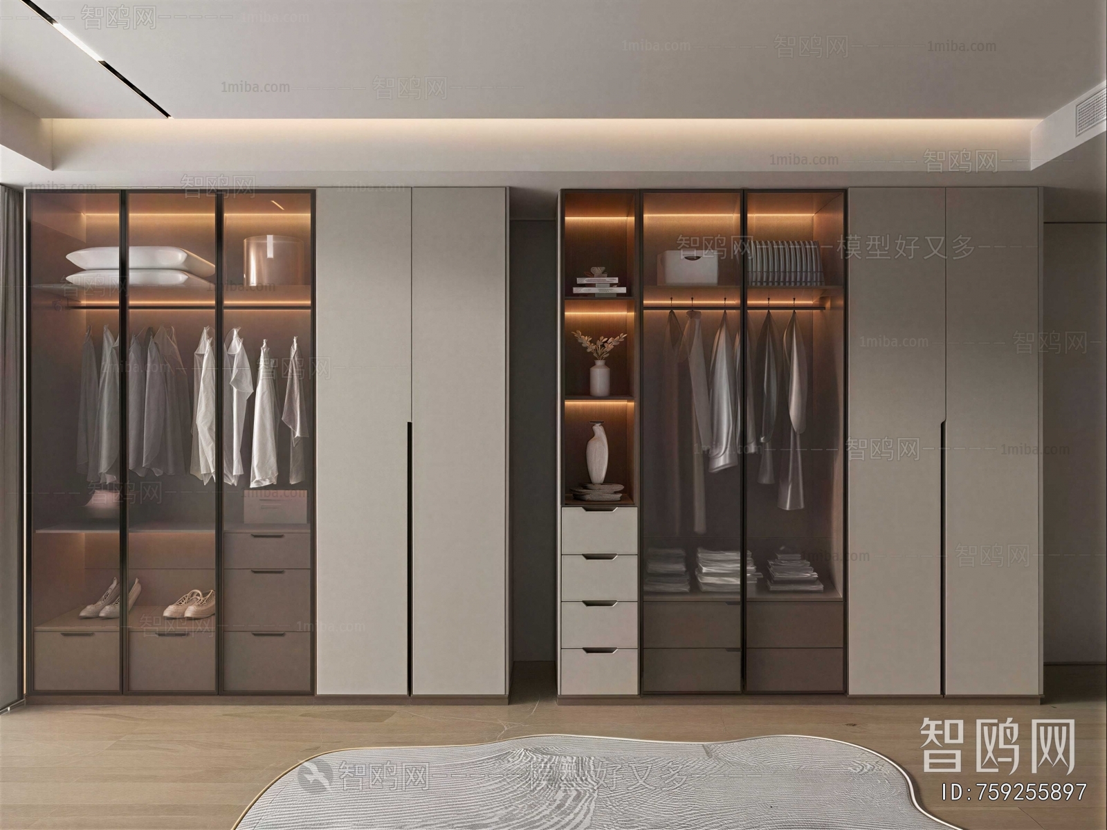 Modern The Wardrobe