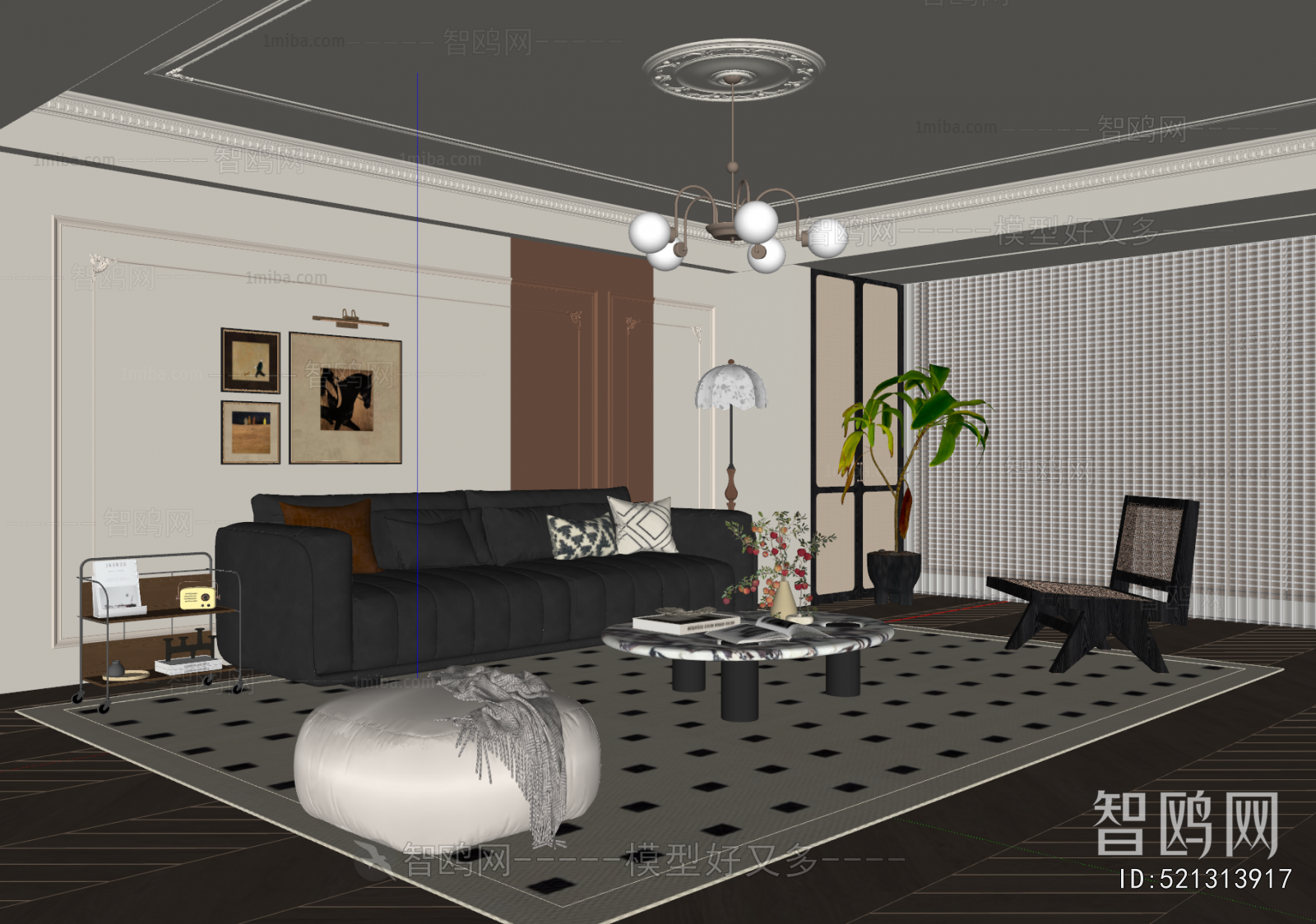 French Style A Living Room