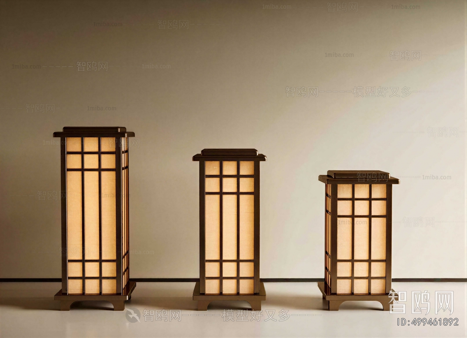 New Chinese Style Floor Lamp