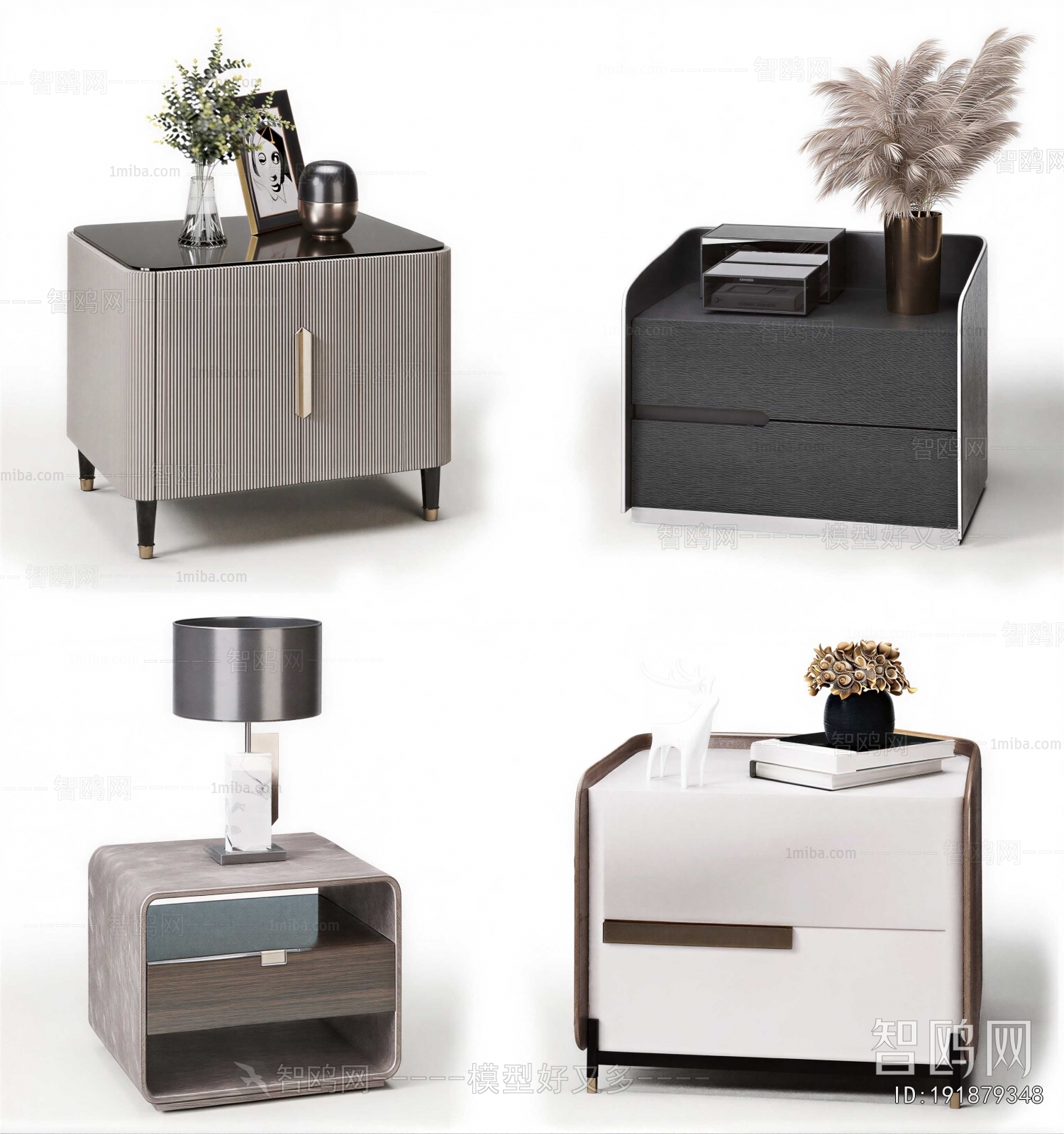 Modern Bedside Cupboard