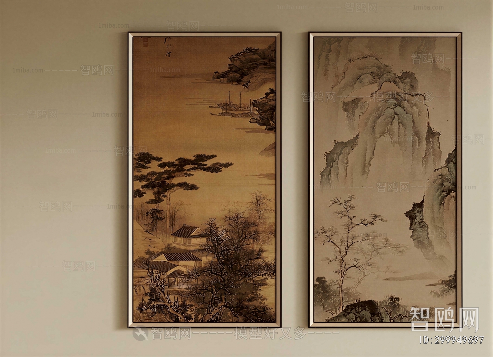 New Chinese Style Painting