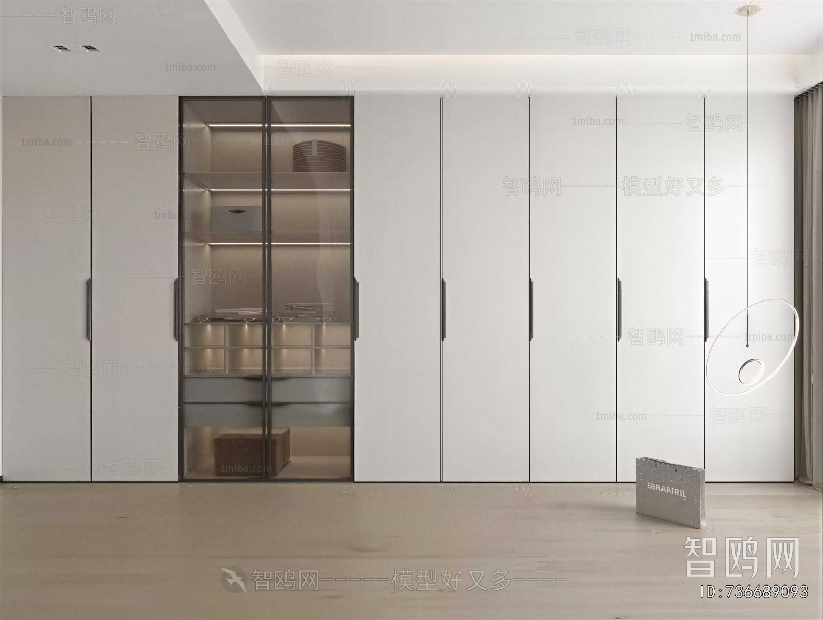 Modern Clothes Storage Area