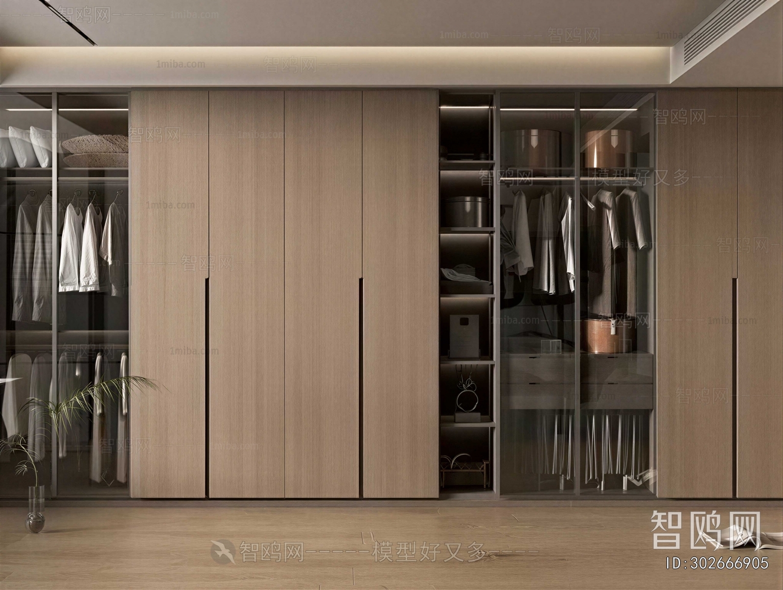 Modern The Wardrobe