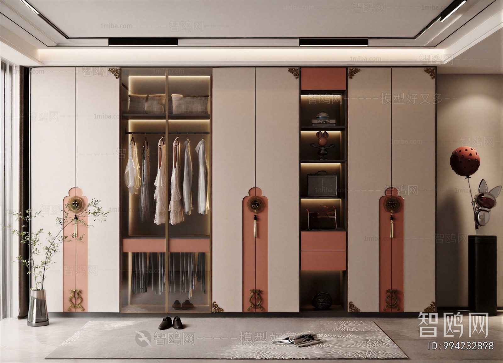 New Chinese Style The Wardrobe