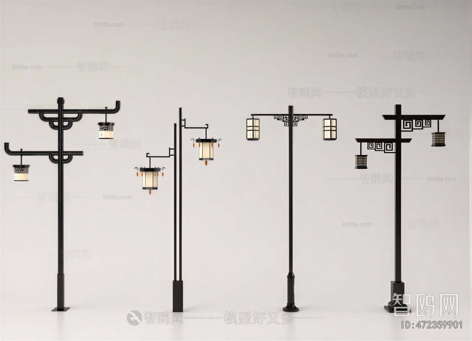 New Chinese Style Outdoor Light