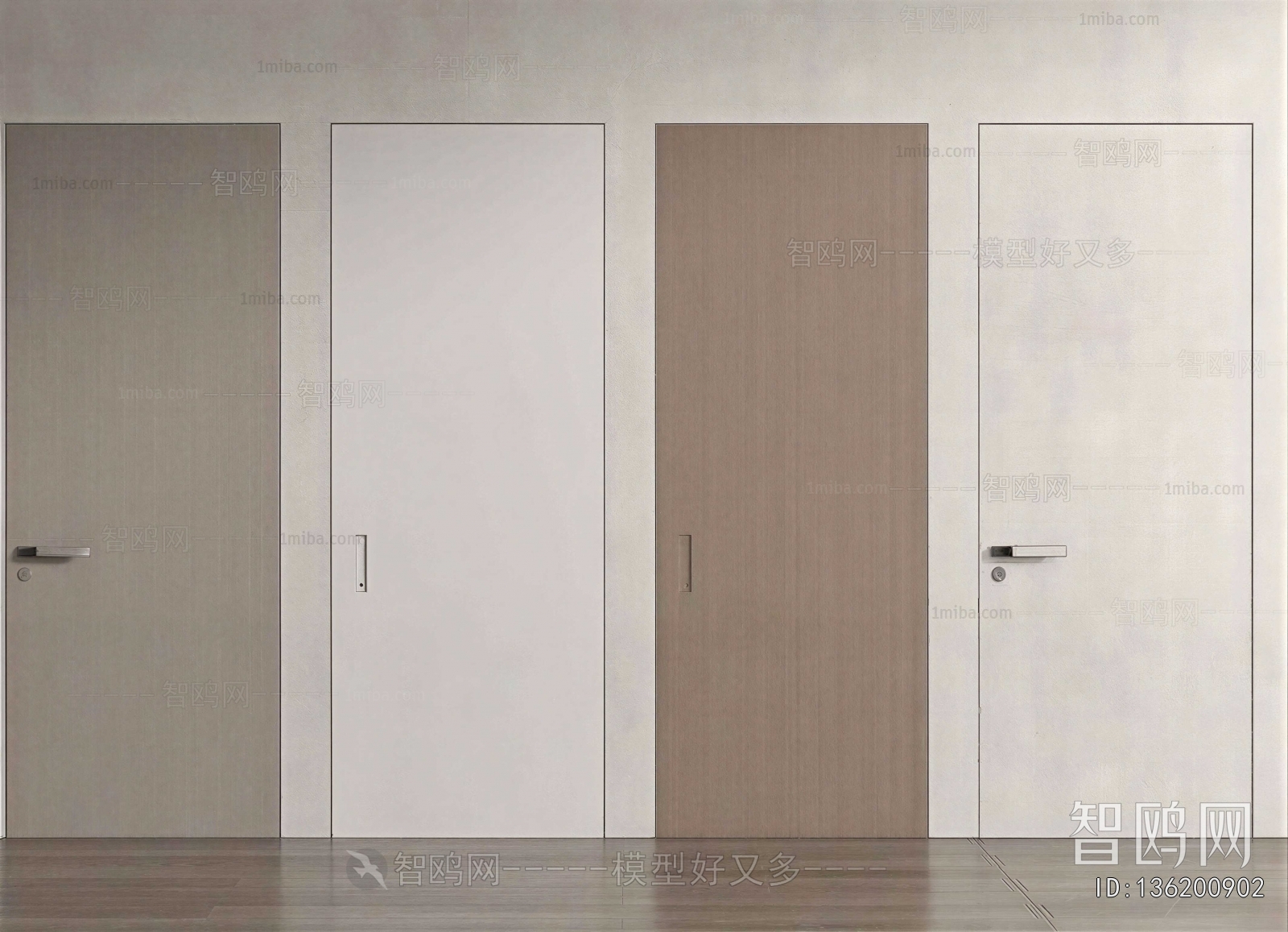 Modern Single Door
