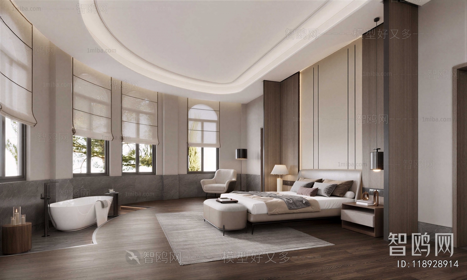 New Chinese Style Guest Room