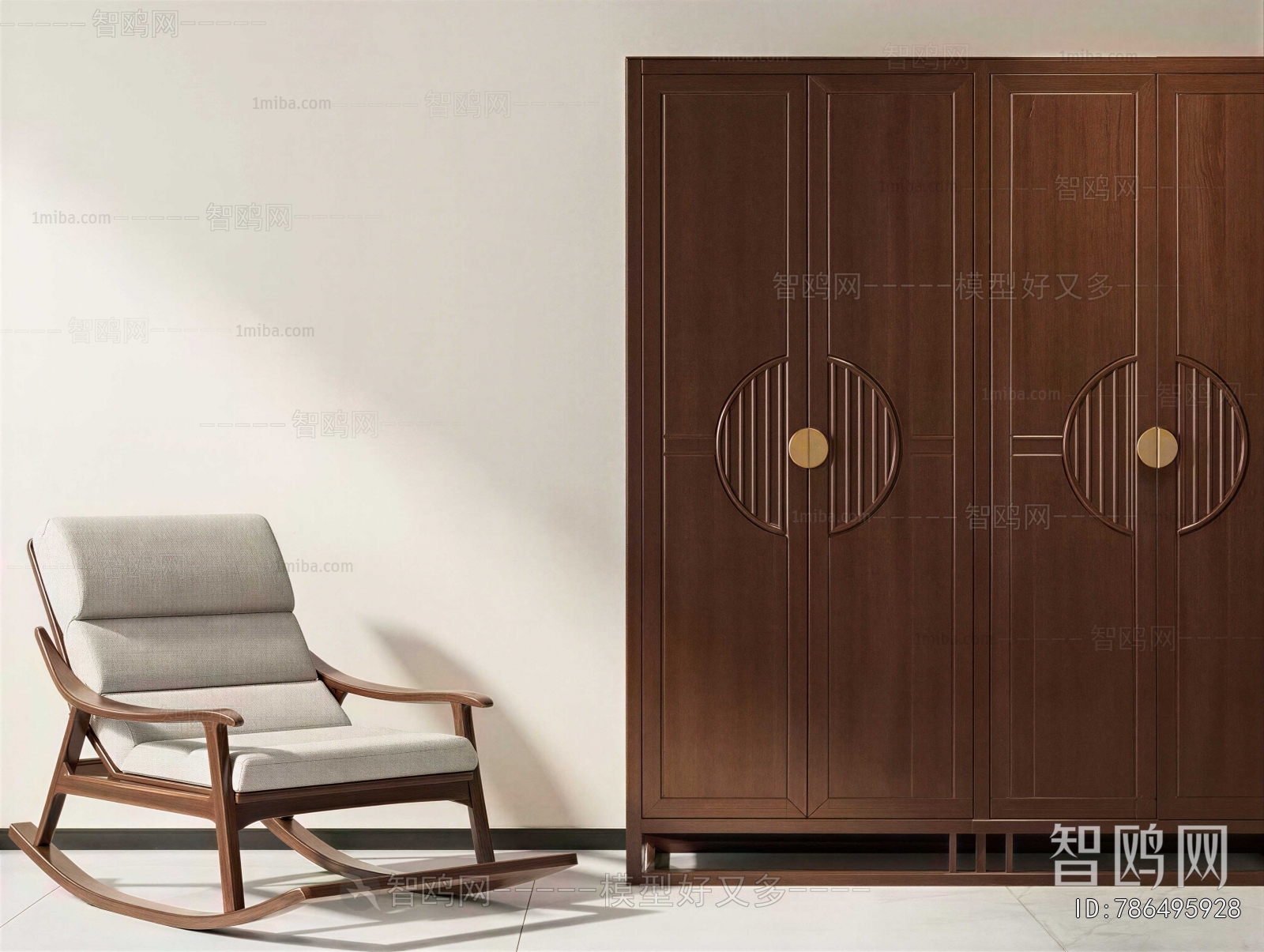 New Chinese Style The Wardrobe