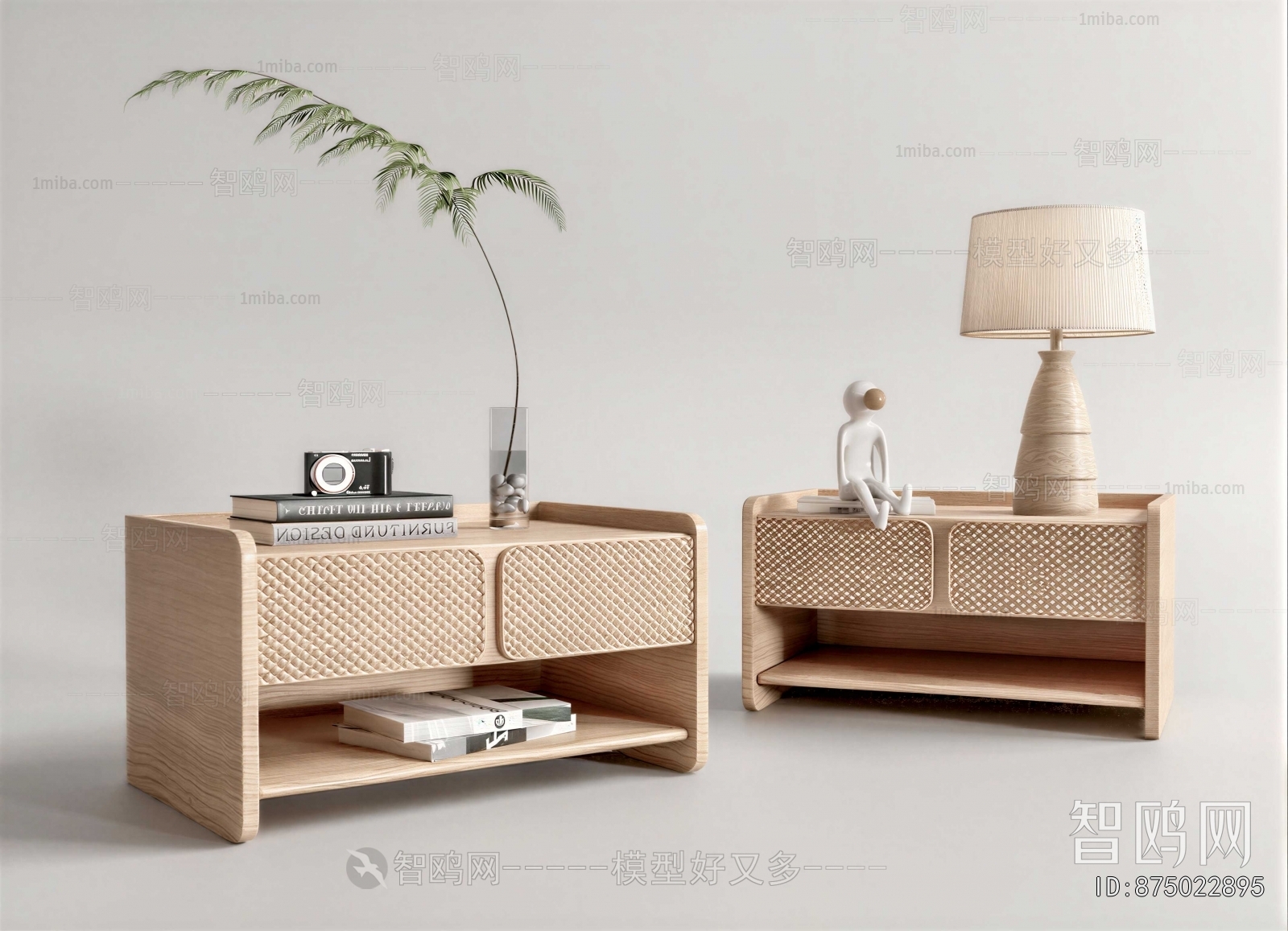 Modern Bedside Cupboard