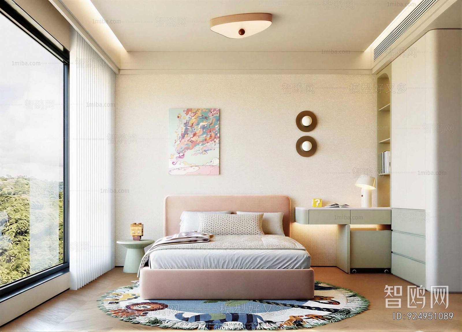 Modern Girl's Room Daughter's Room