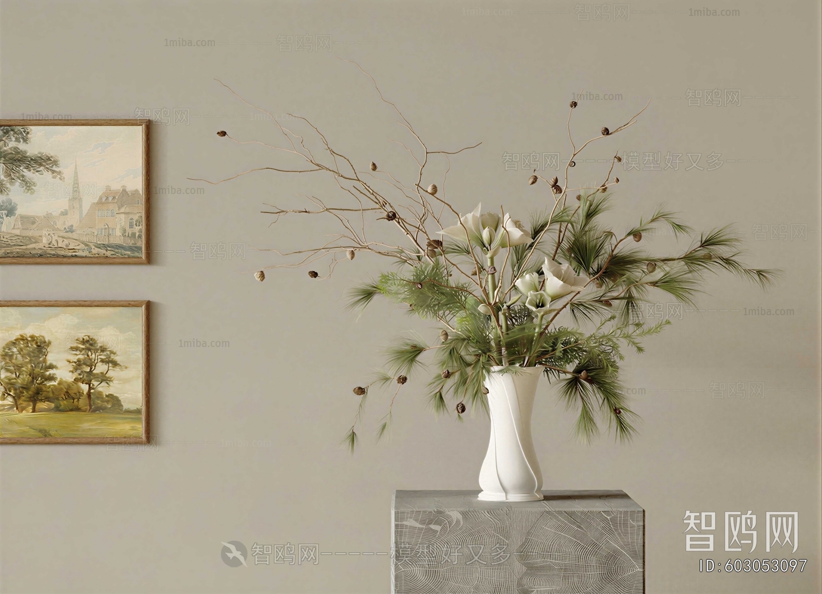 Modern Flower Arrangement