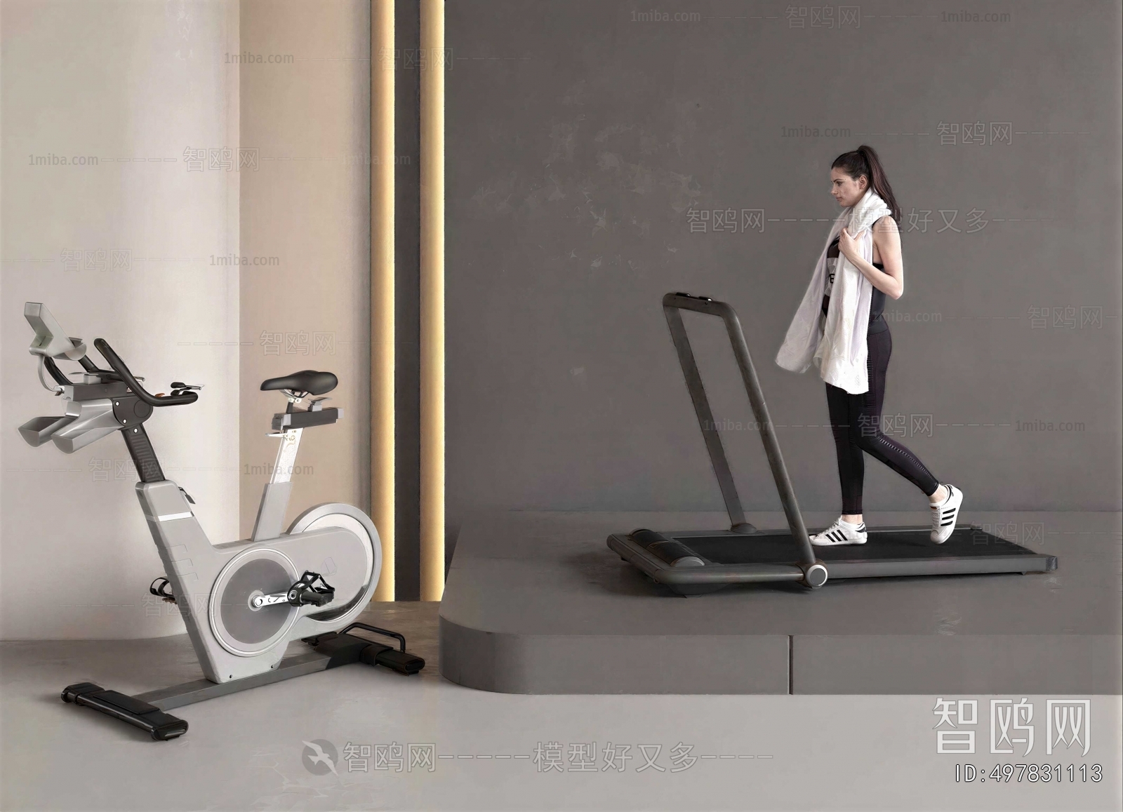Modern Fitness Equipment