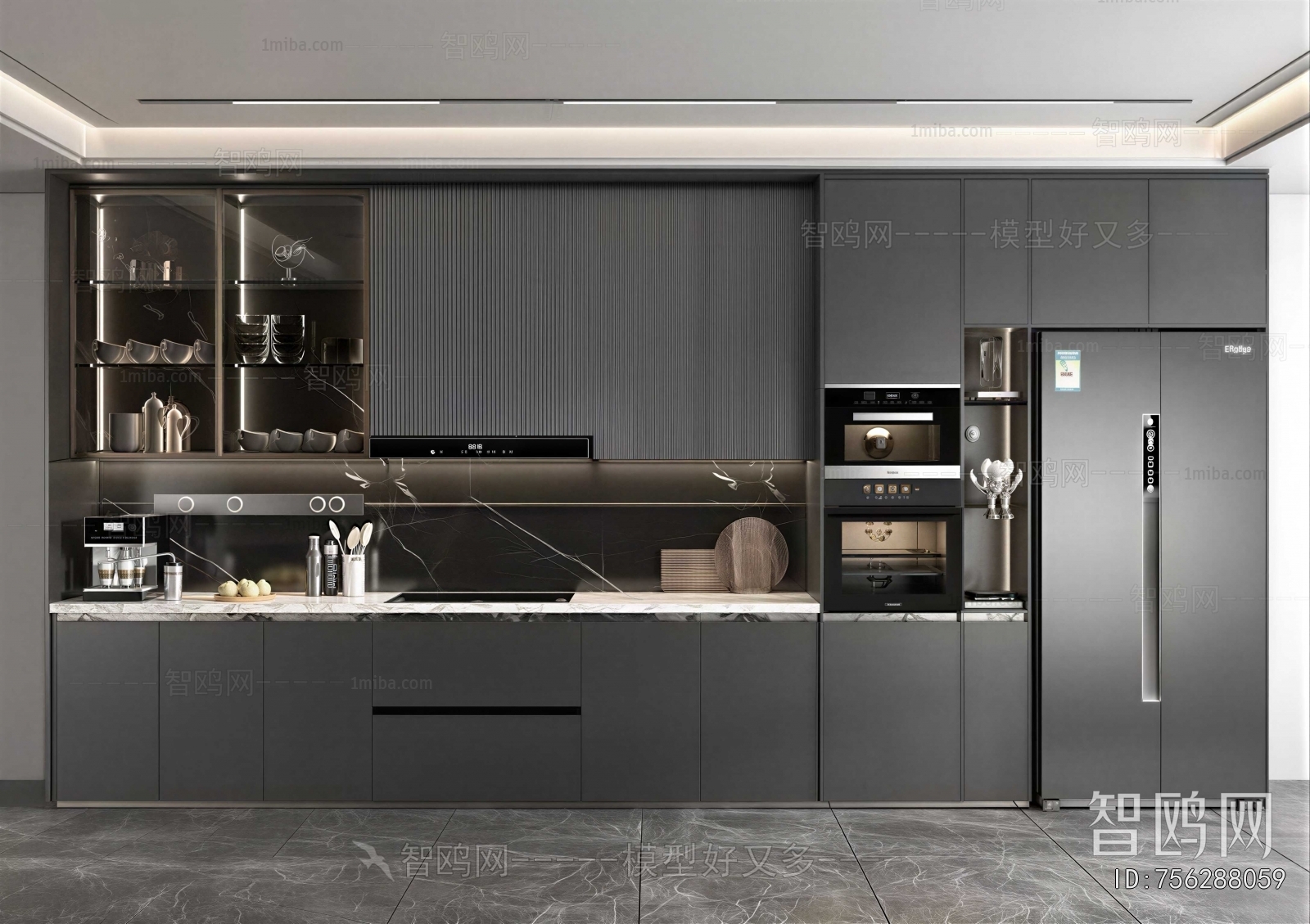 Modern Open Kitchen
