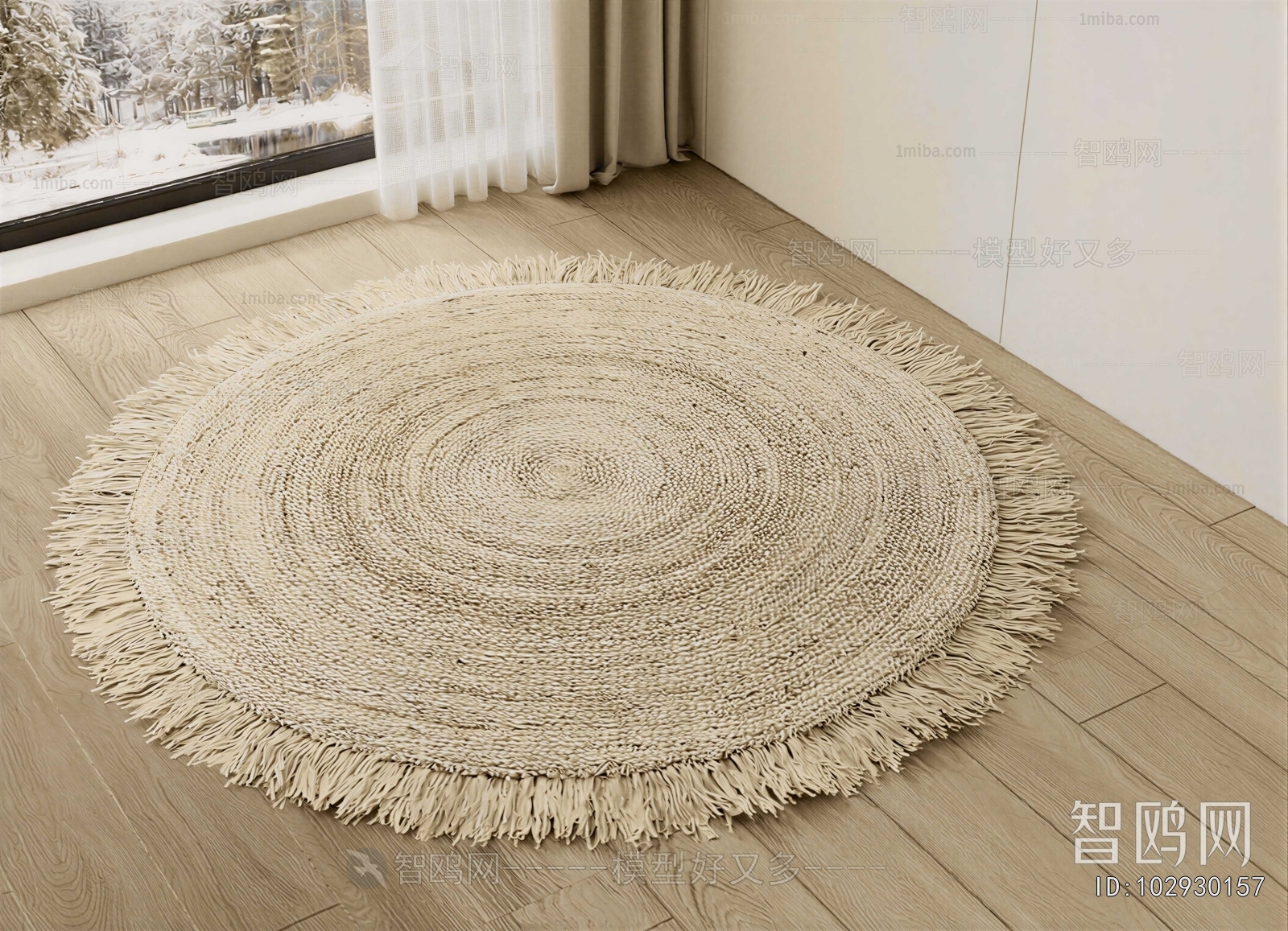 Modern Circular Carpet