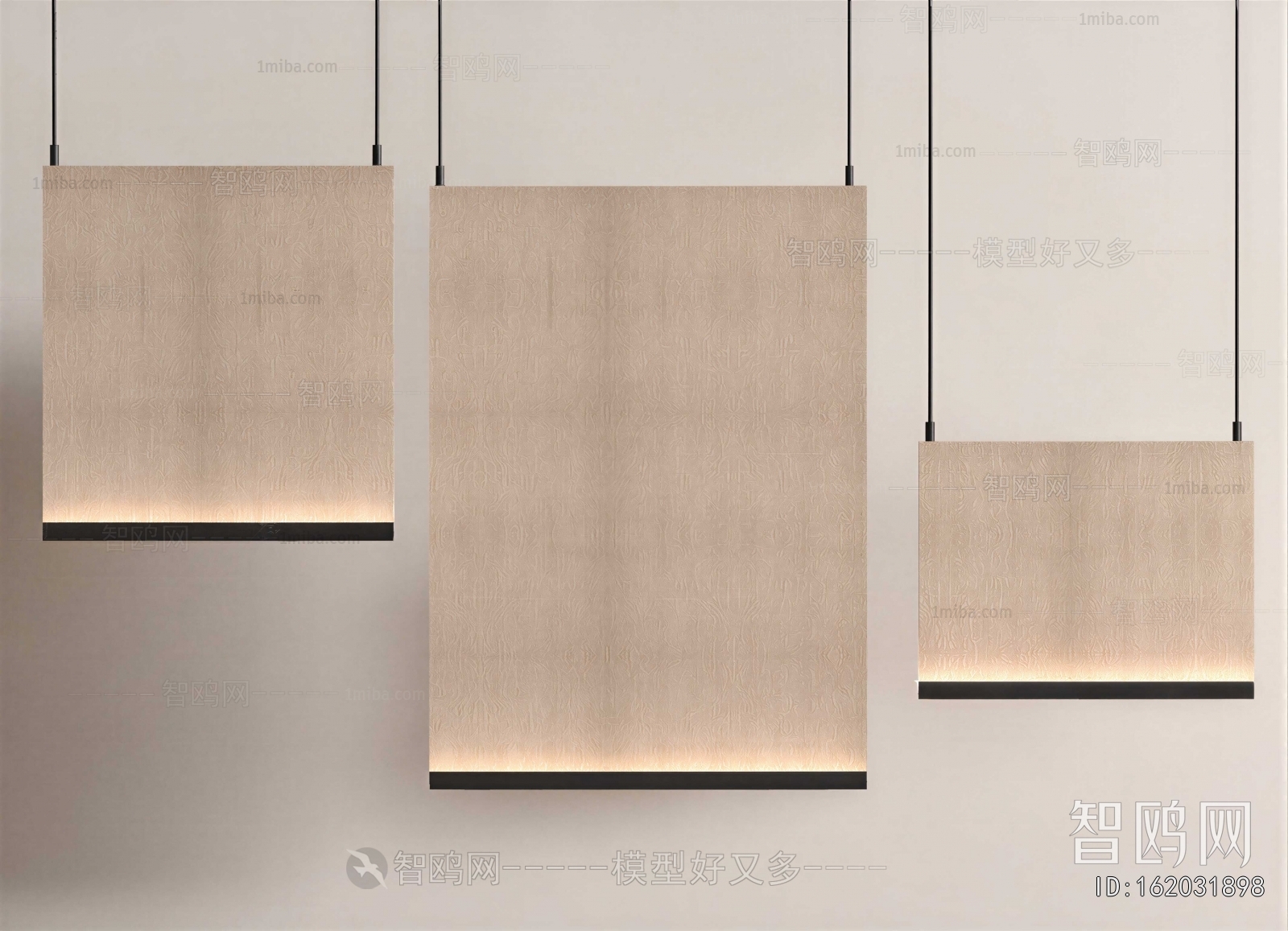 New Chinese Style Long Chandelier